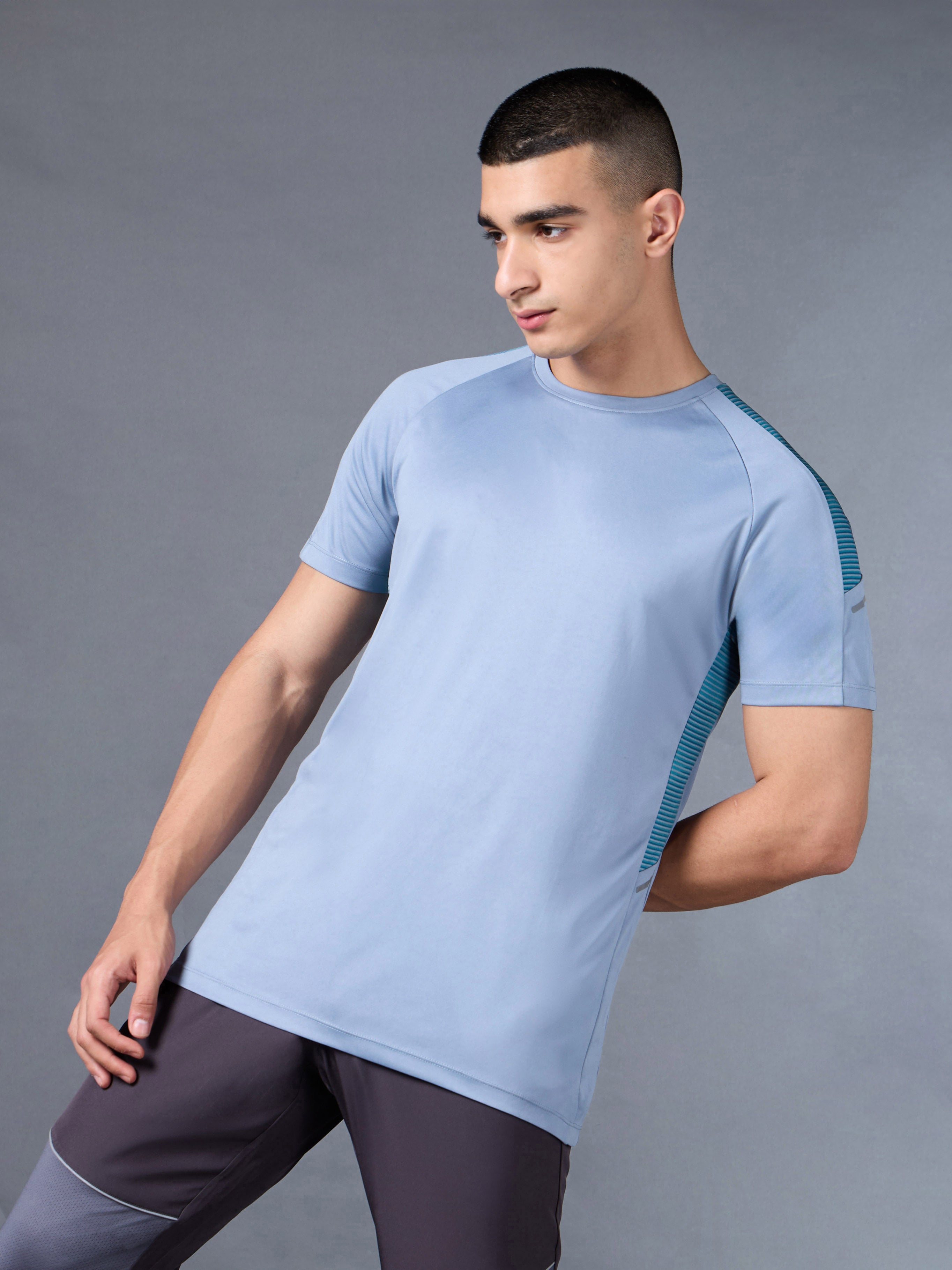 Men's Blue Urban Pro Run T-shirt
