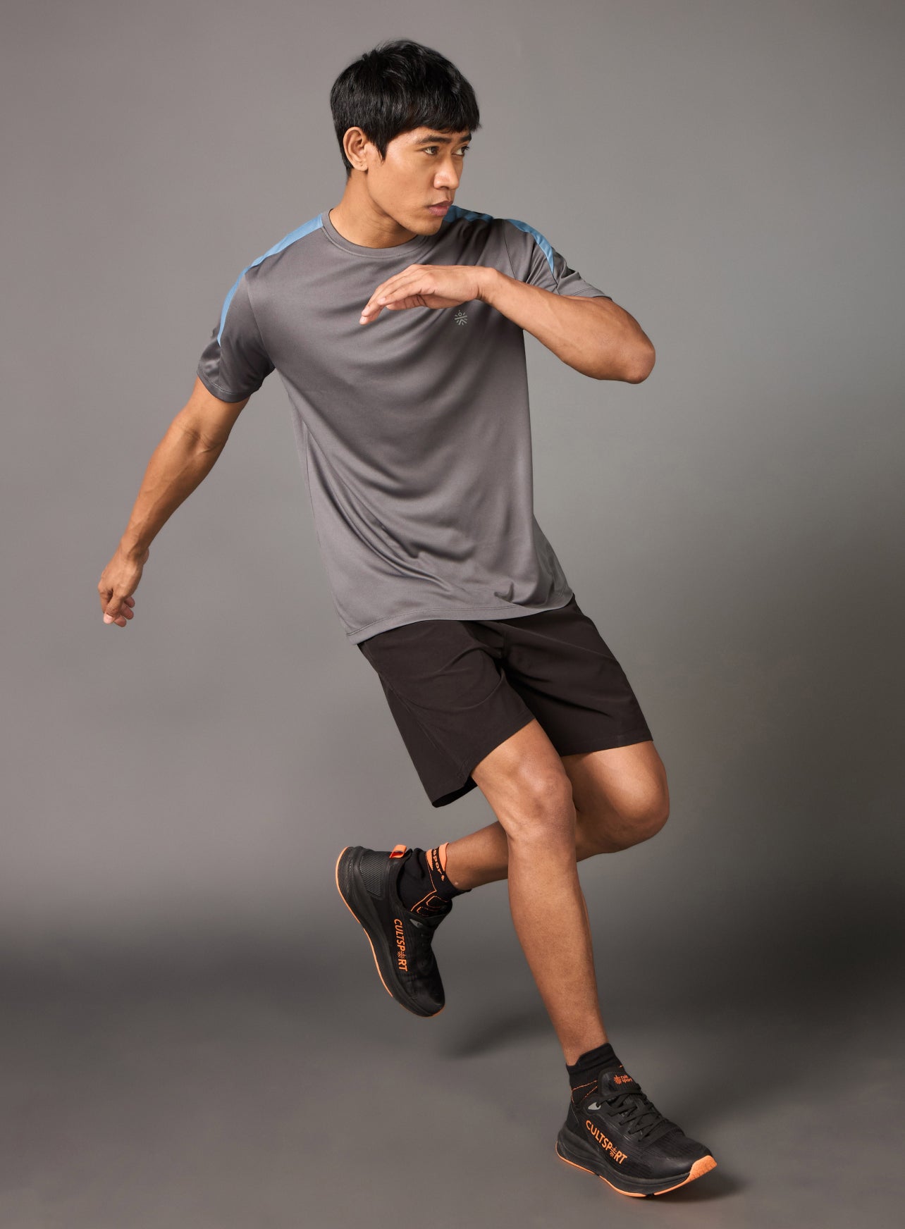 Men's Runner's Pro Grey T-shirt