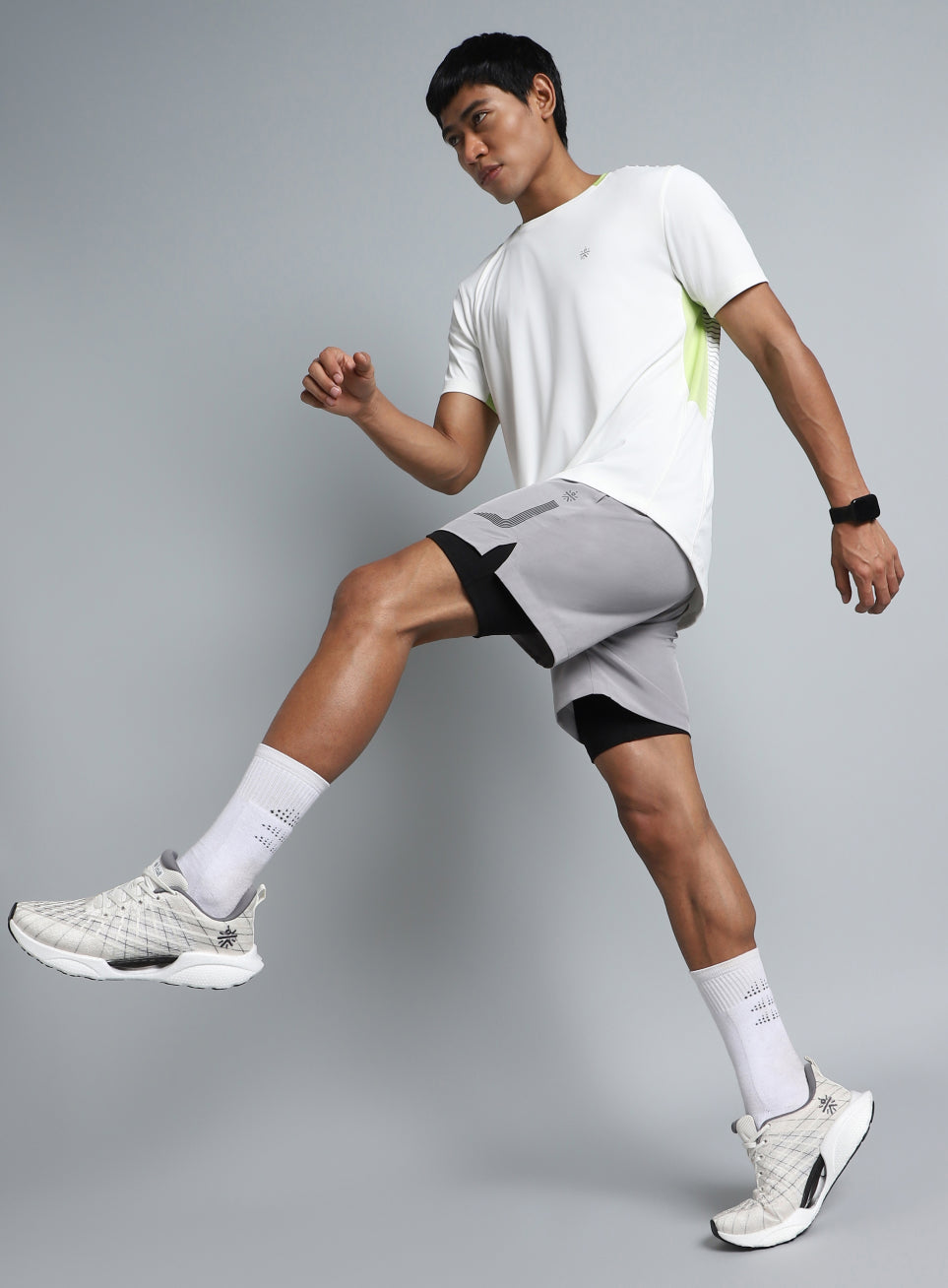 Men's 360 Degree Grey Performance Shorts