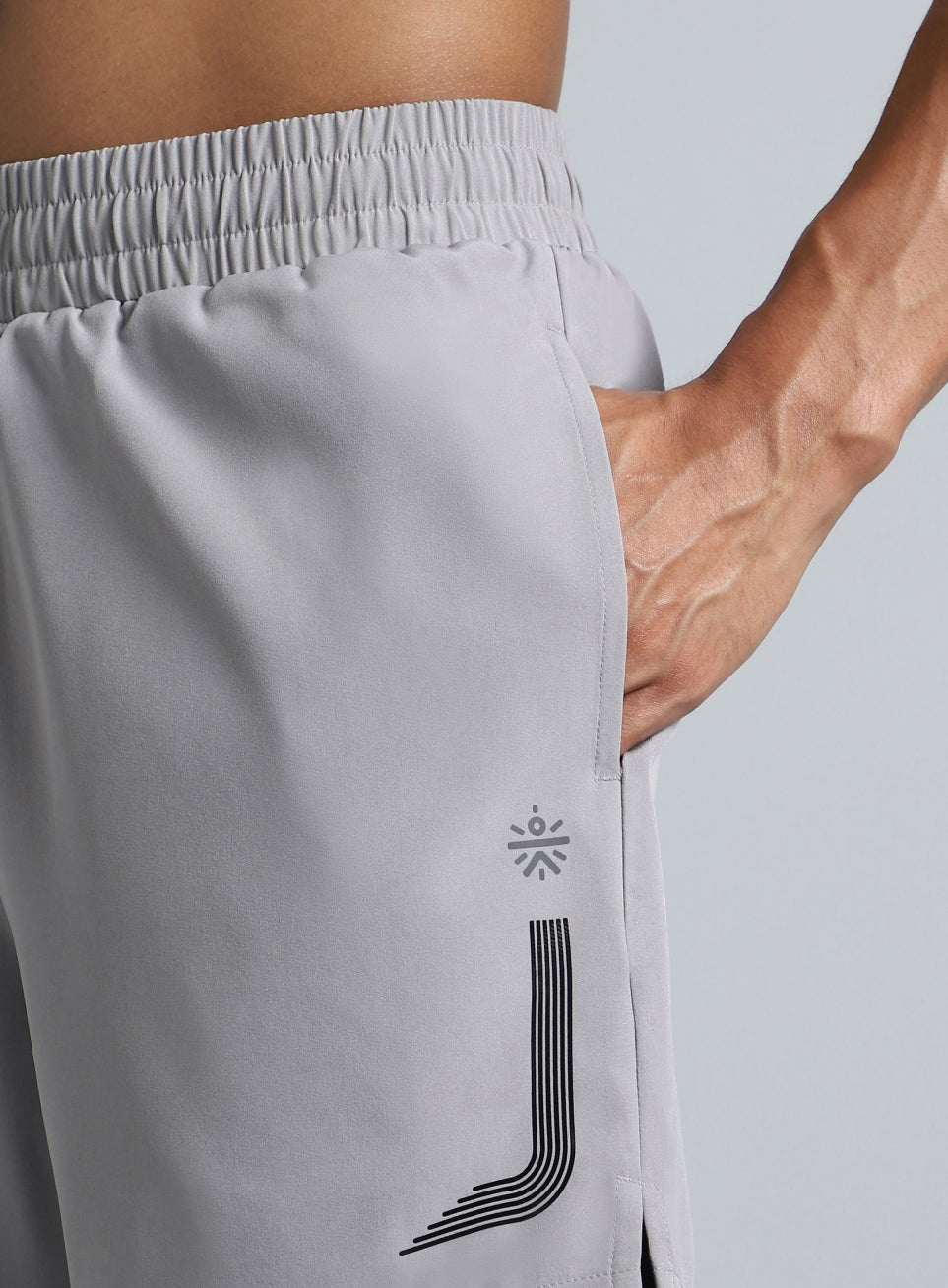 Men's 360 Degree Grey Performance Shorts