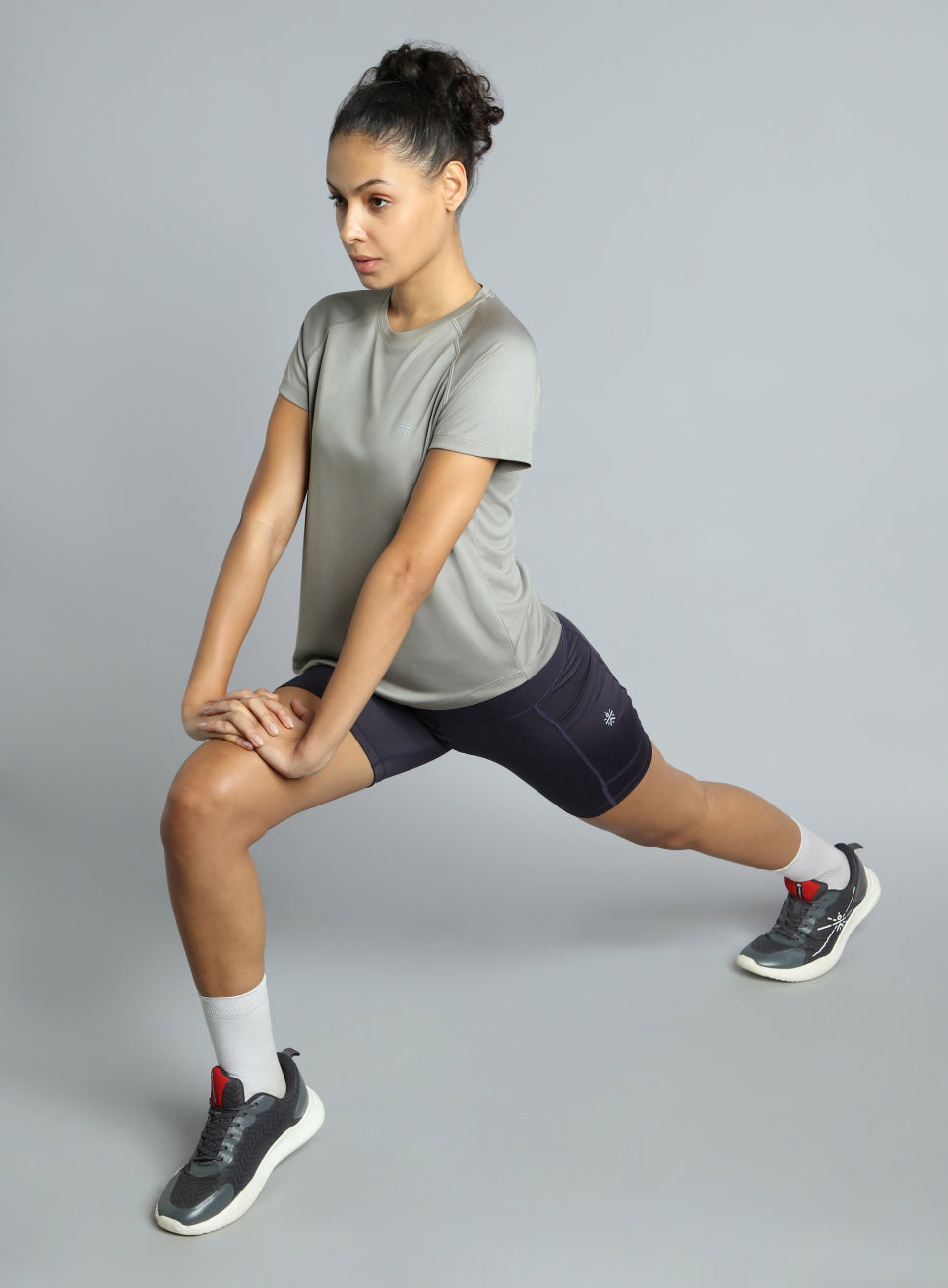 Women's Urban Run Grey T-shirt