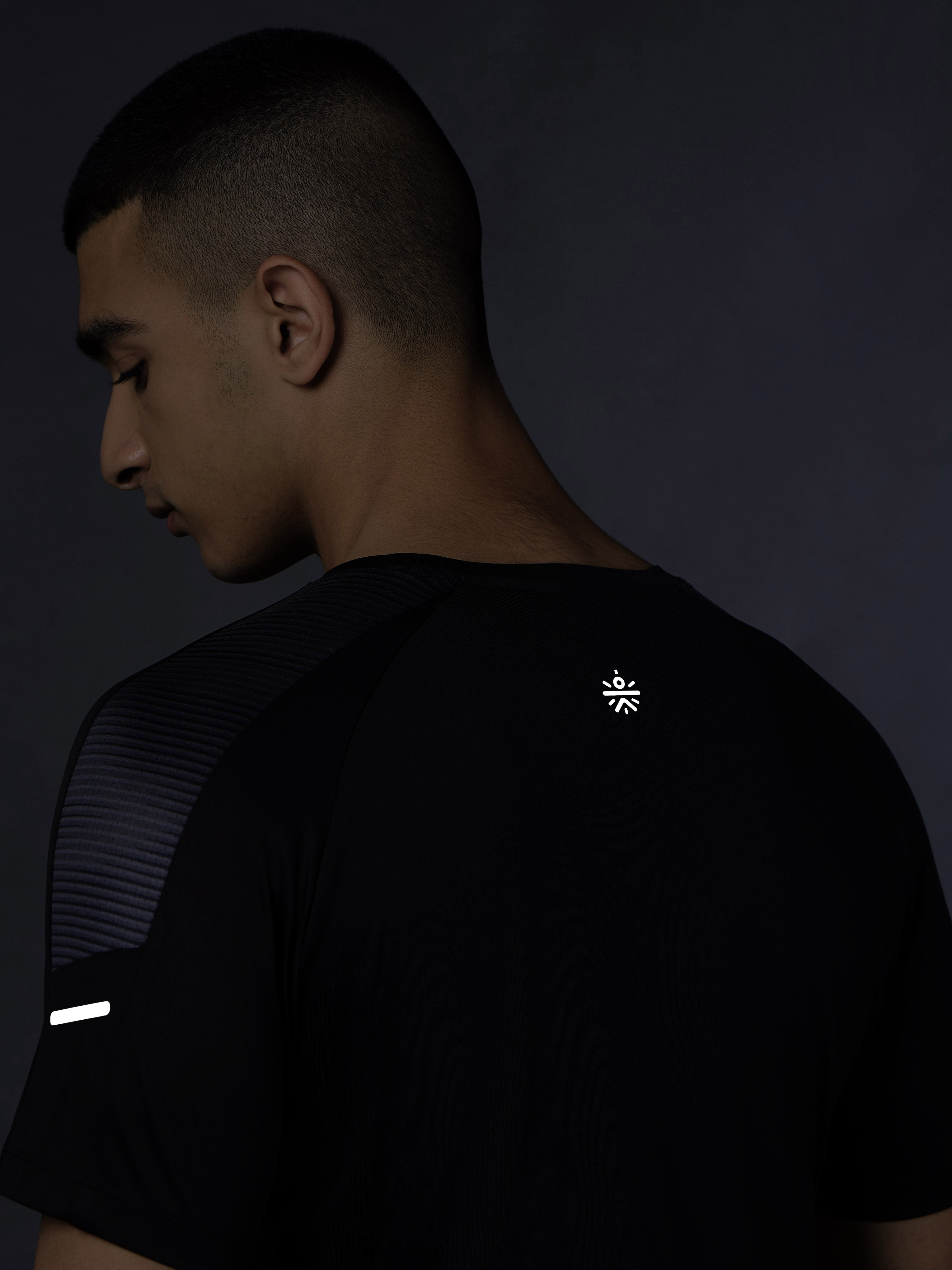 Men's Black Urban Pro Run T-shirt