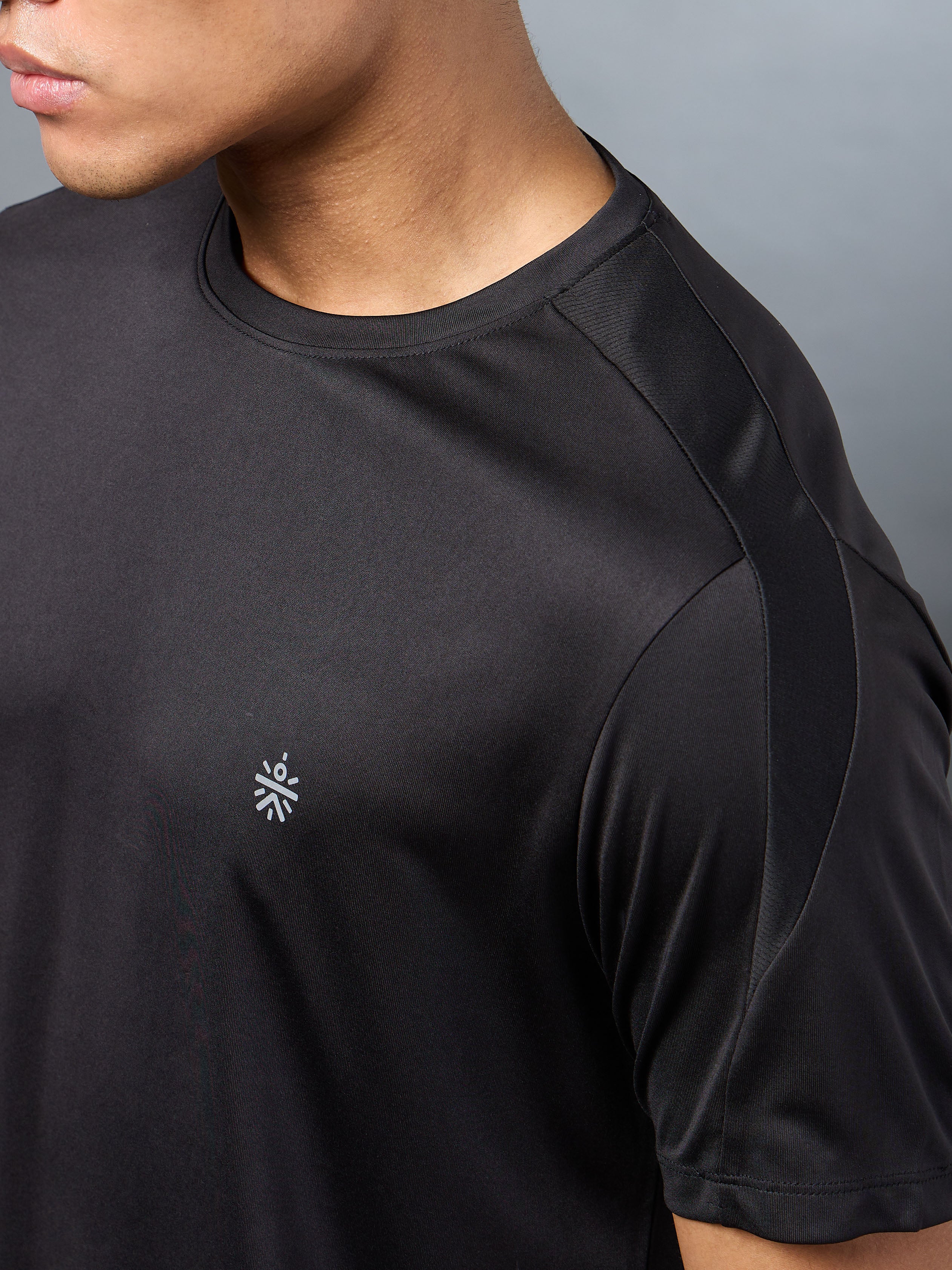 Men's Runner's Pro Black T-shirt