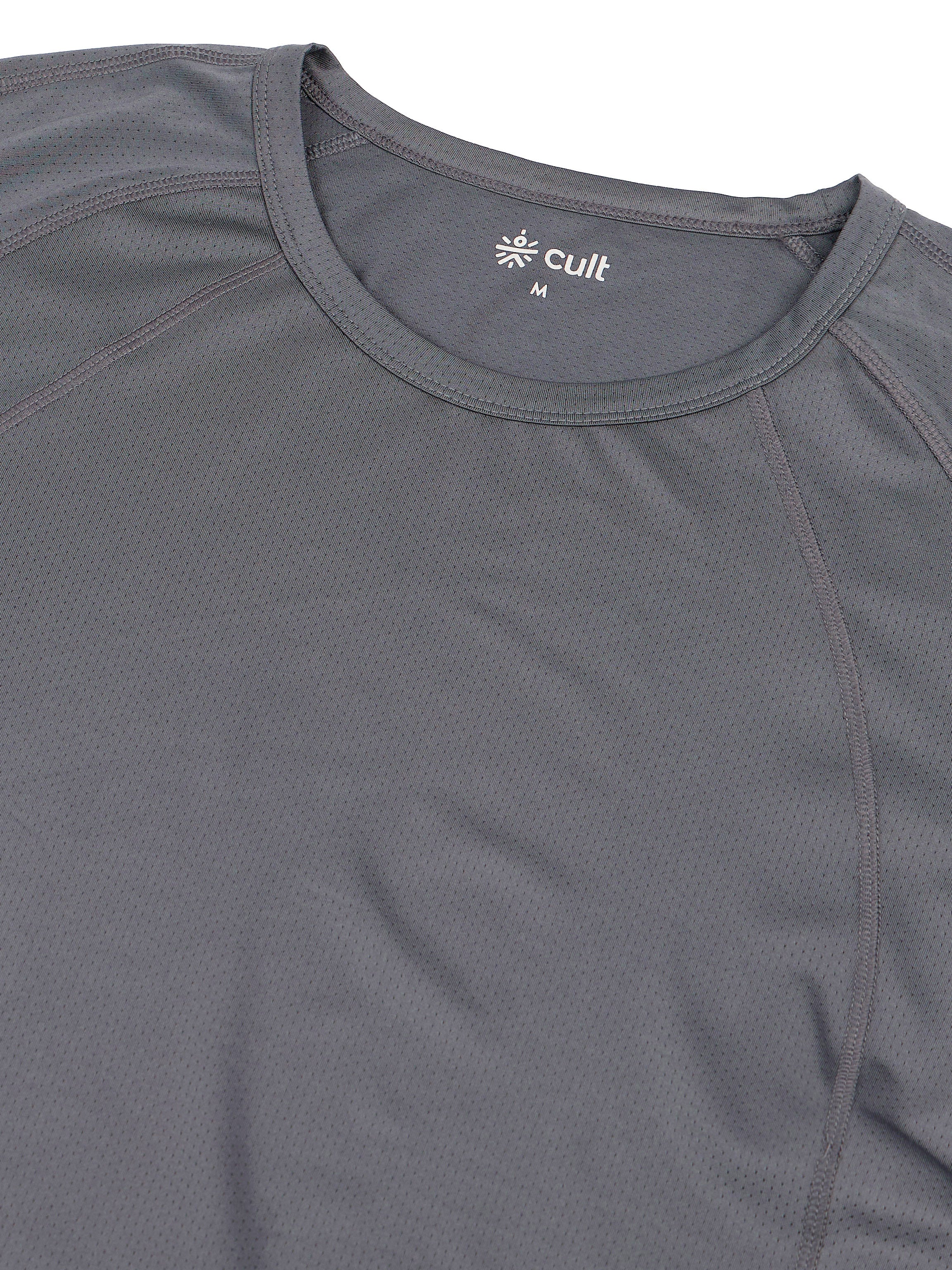 Men's Grey High Imapct Run T-shirt