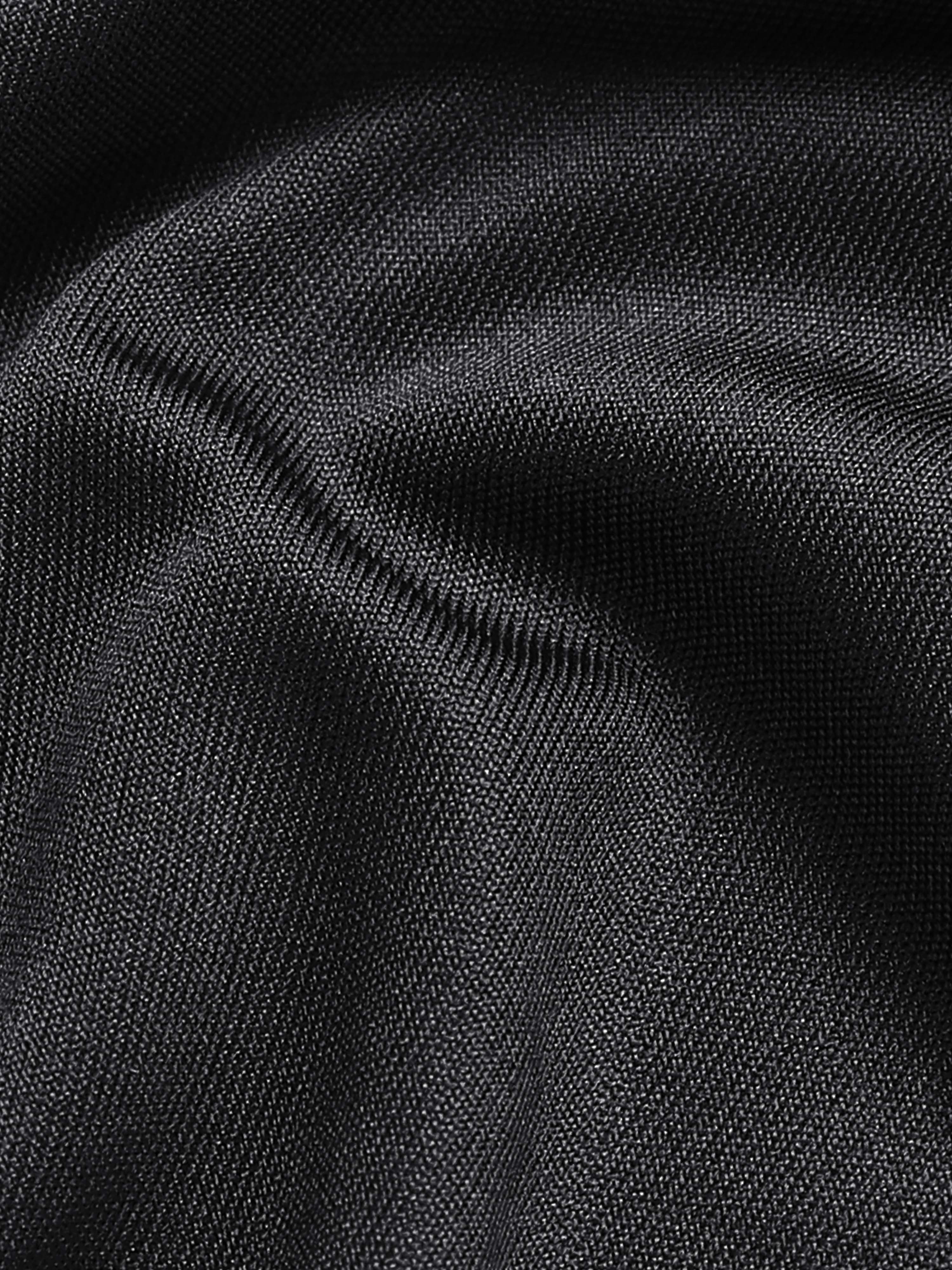 Men's Warm-Up Black Running T-shirt