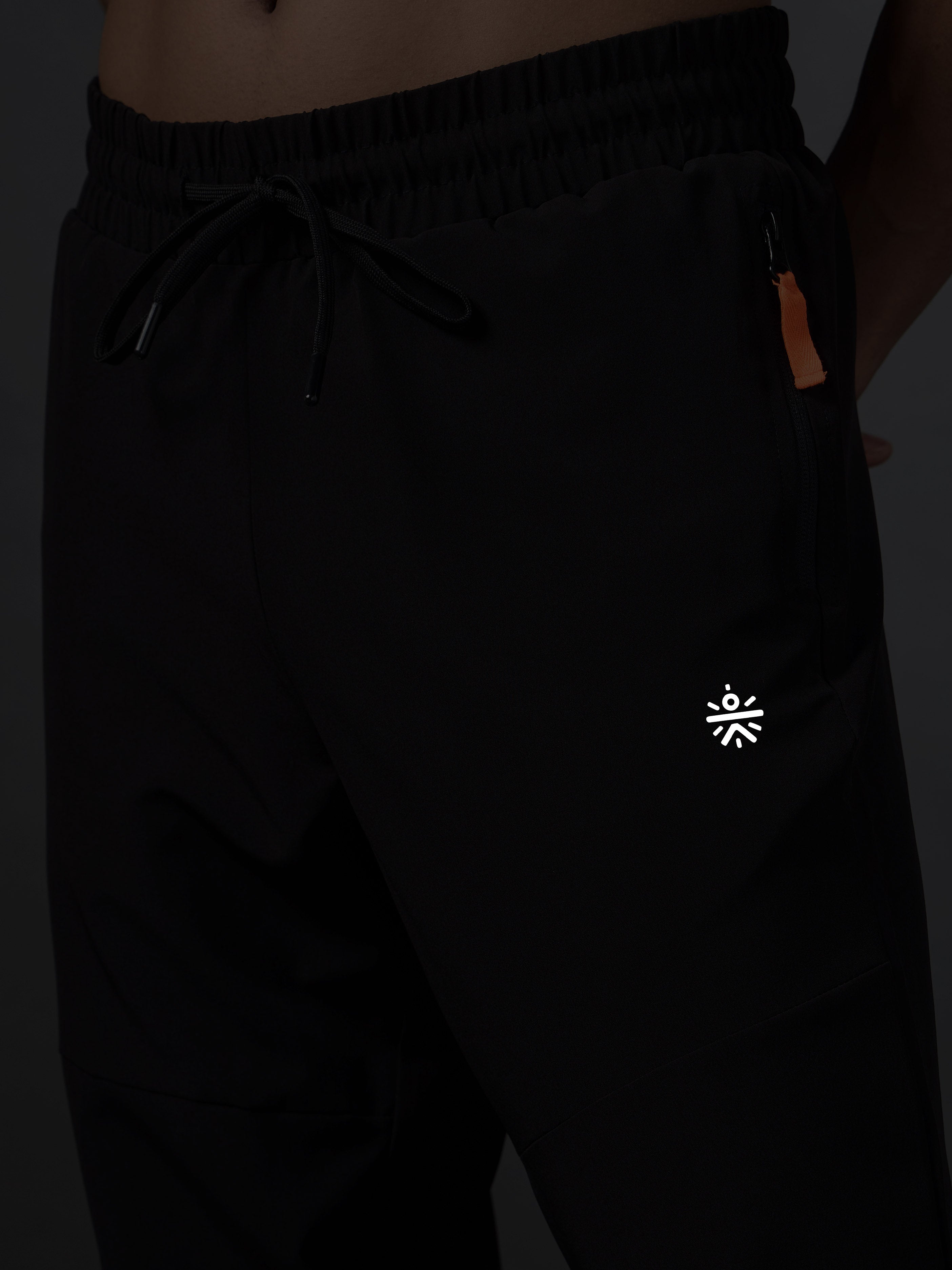 Men's Run Max Performance Black Joggers