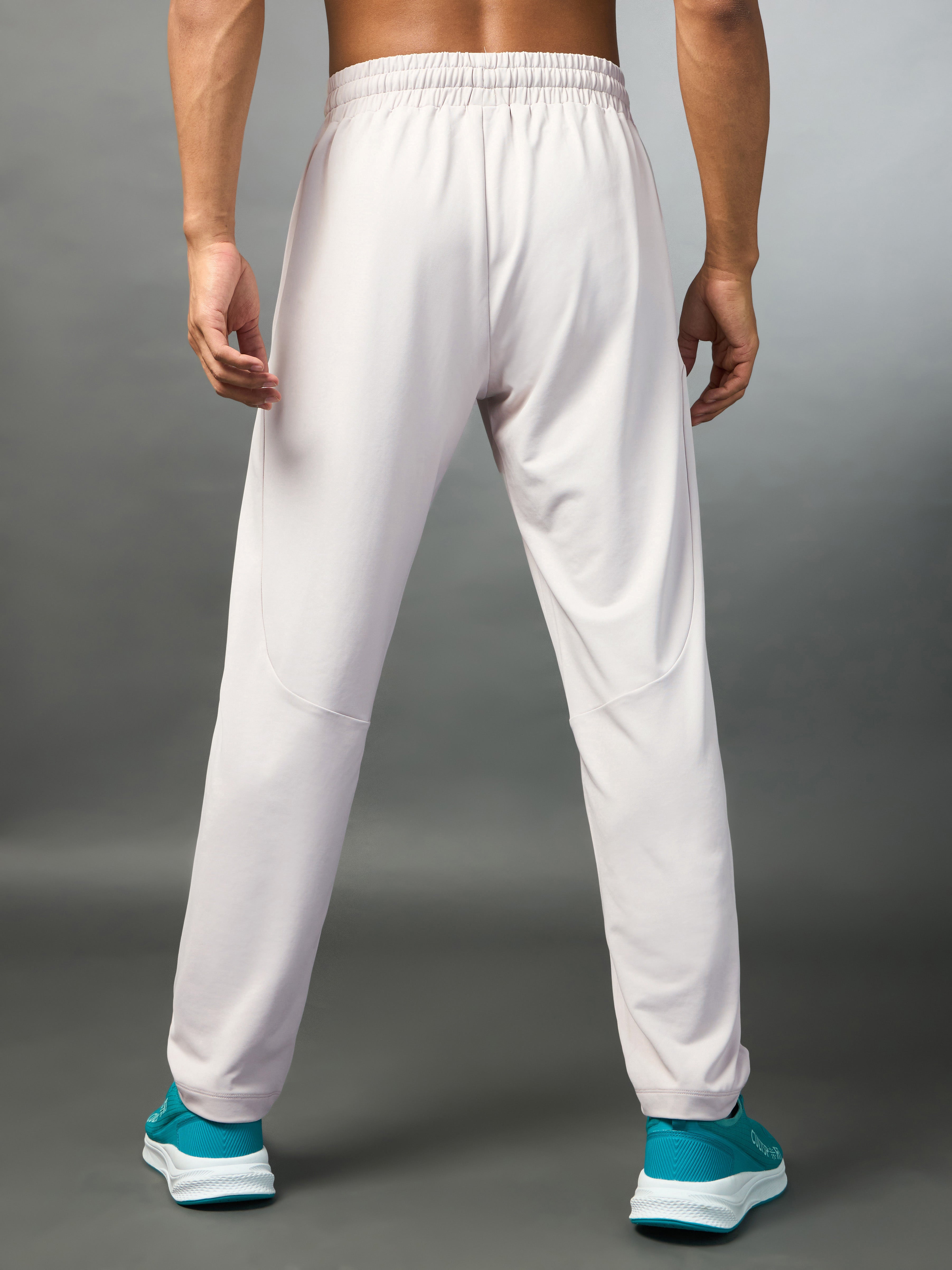 Men's Cardio Best Beige Running Trackpants