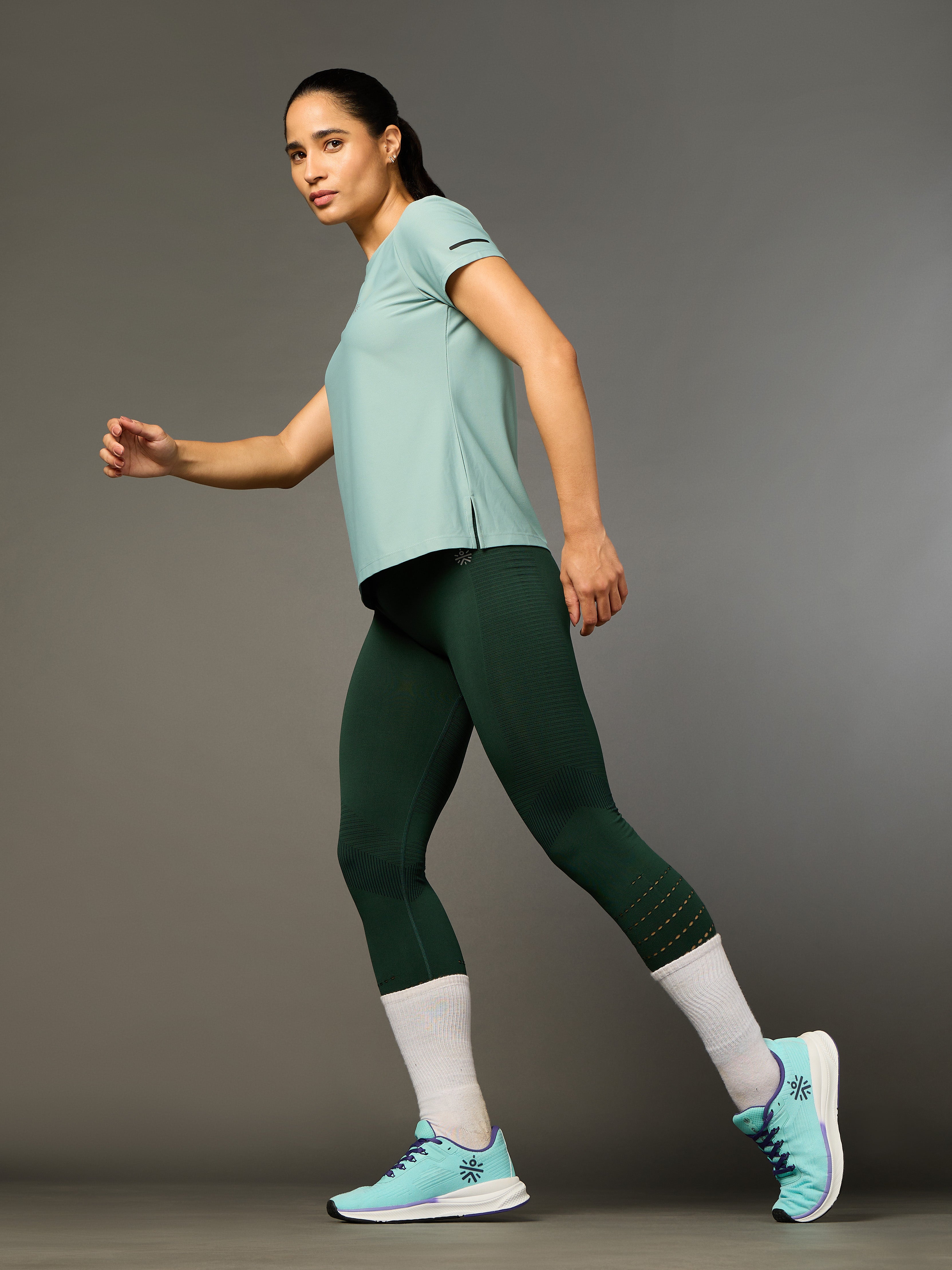 Women's Move Forward Green T-shirt