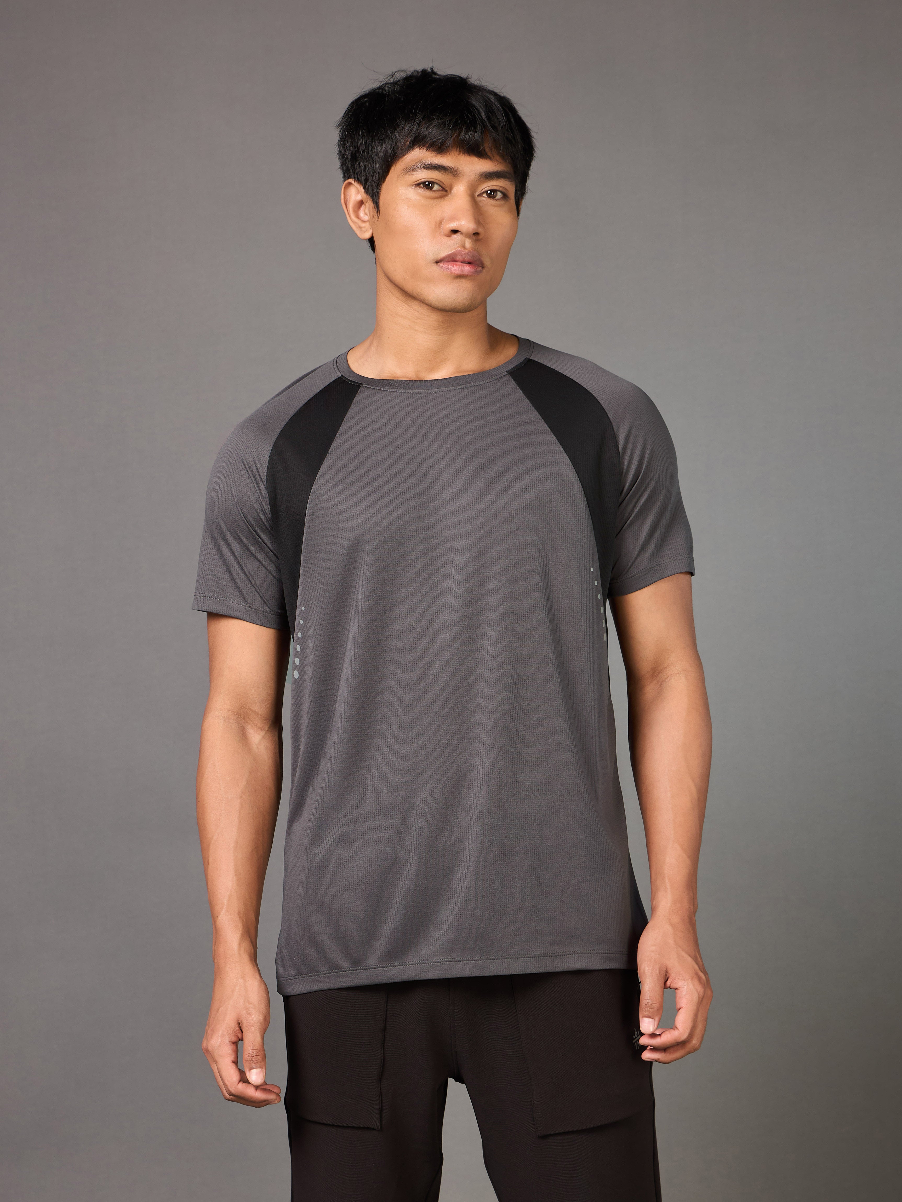 Men's Run Champion Grey T-shirt
