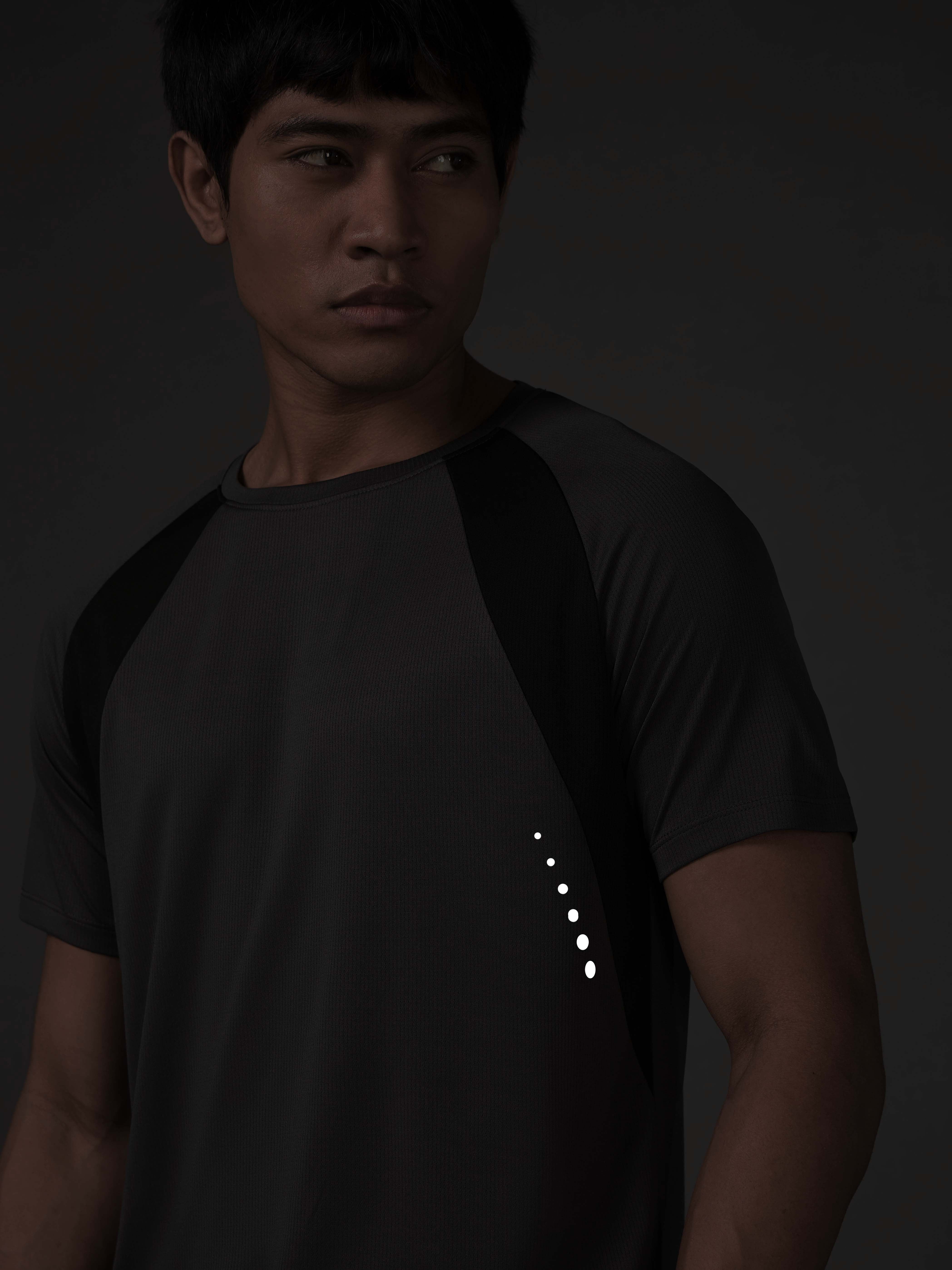 Men's Run Champion Grey T-shirt