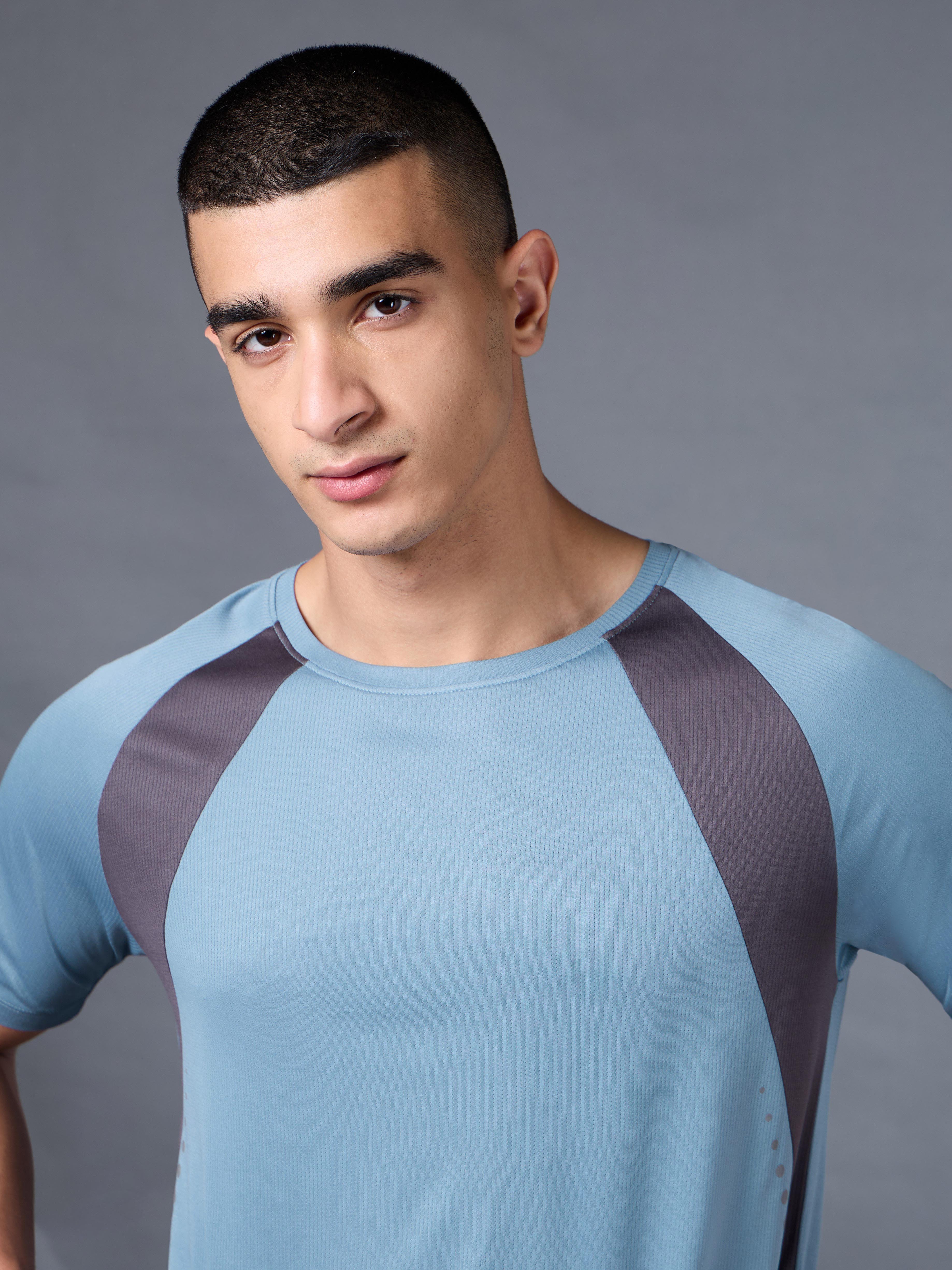 Men's Run Champion Blue T-shirt