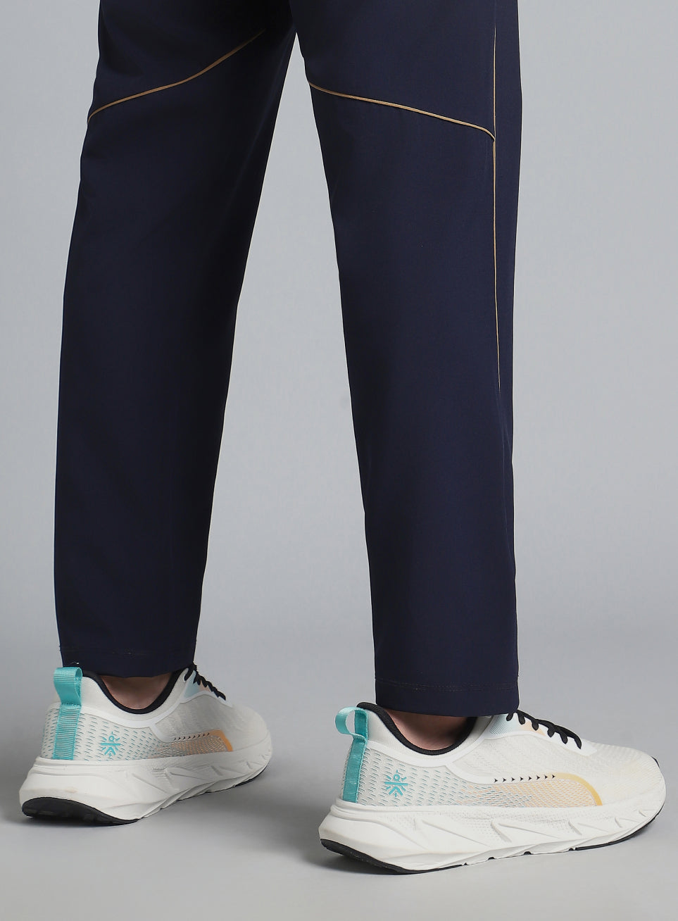 Men's Navy Pace up Running Trackpants