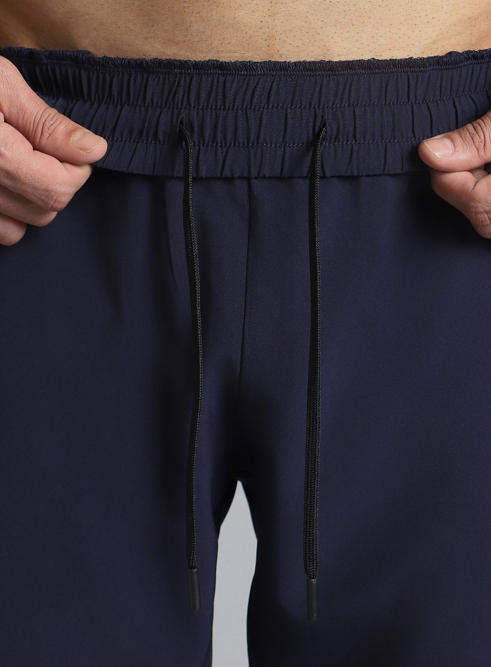 Men's Navy Pace up Running Trackpants