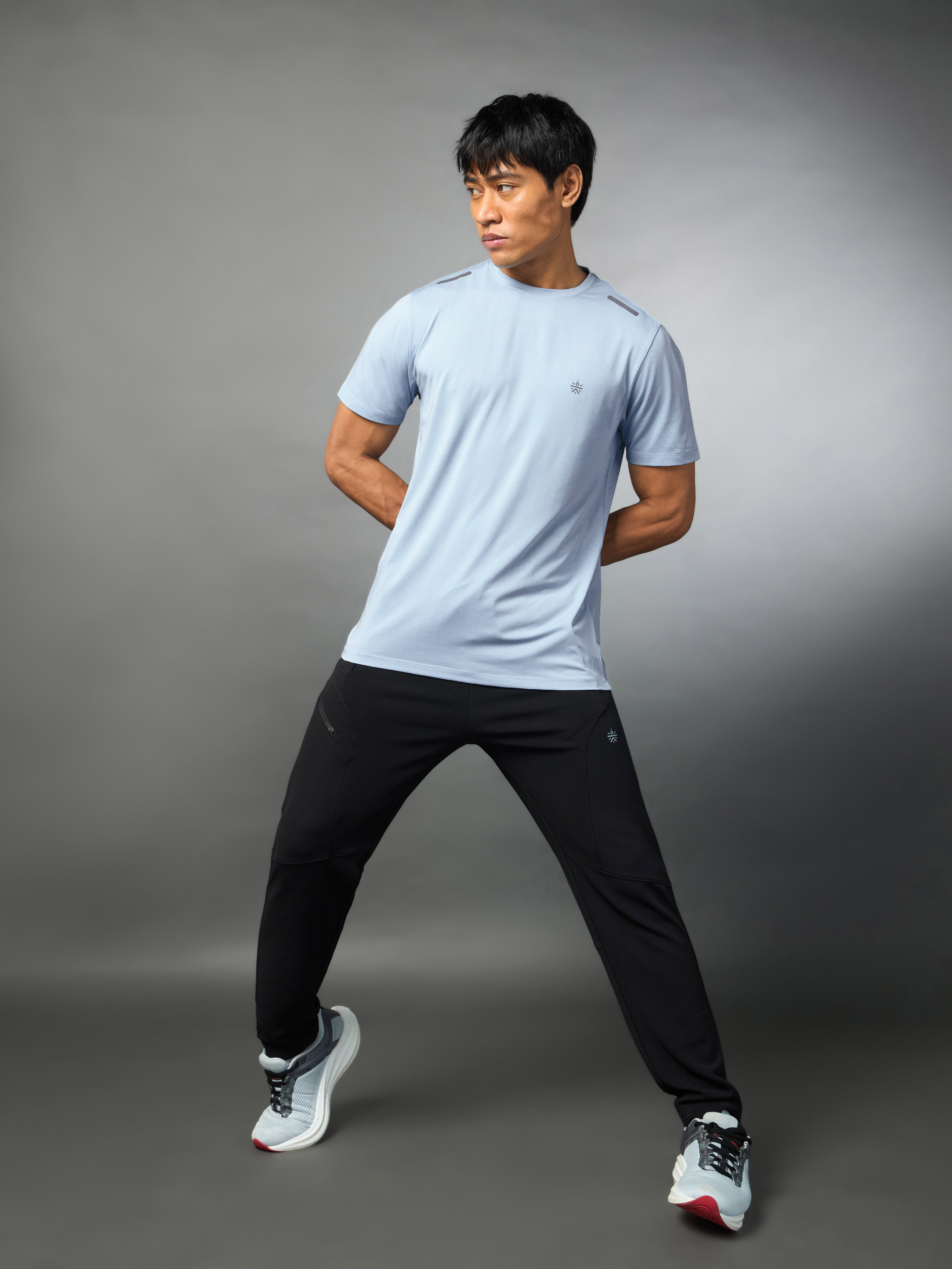 Men's Night Jogger Blue T-shirt