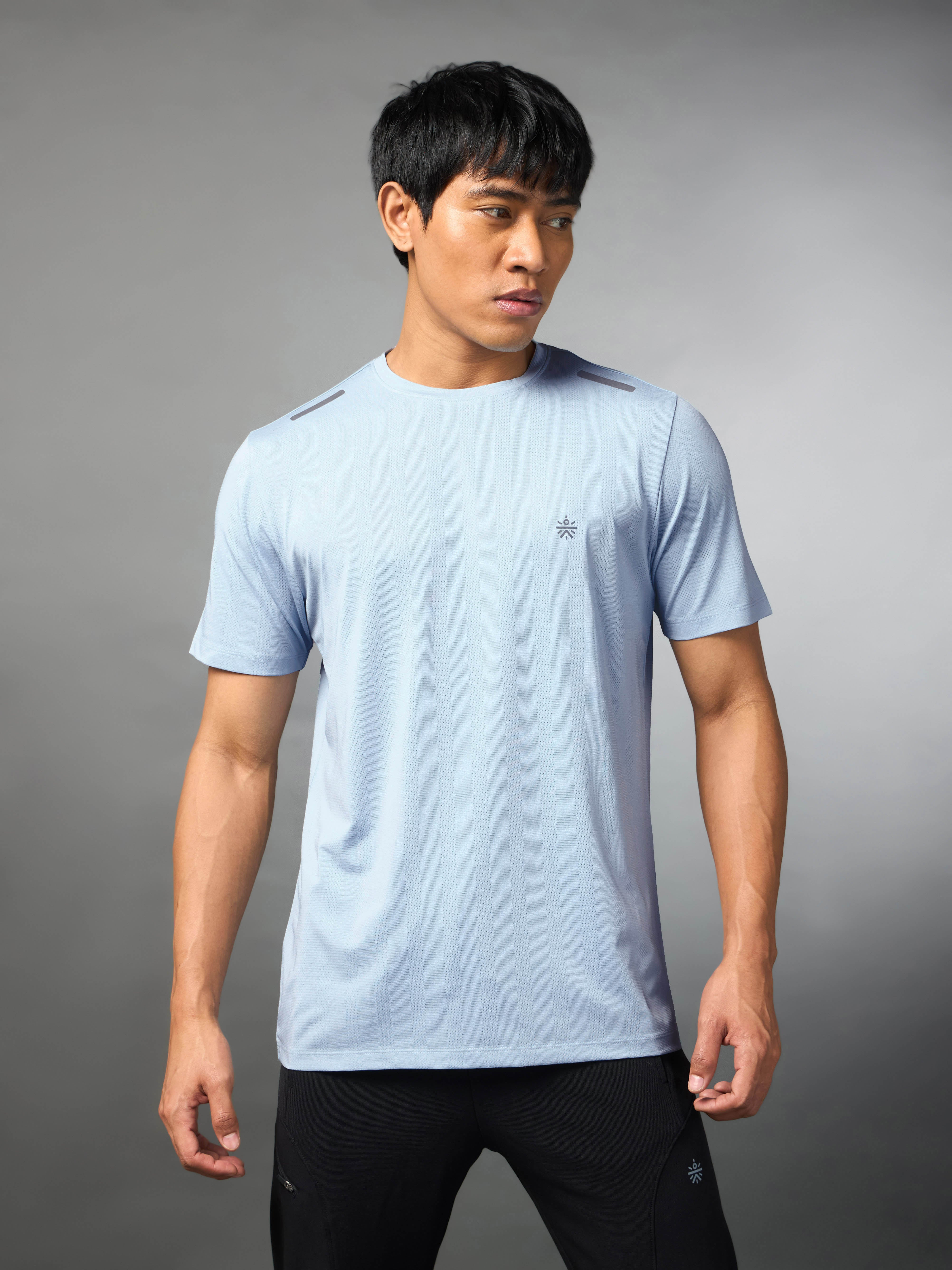 Men's Night Jogger Blue T-shirt