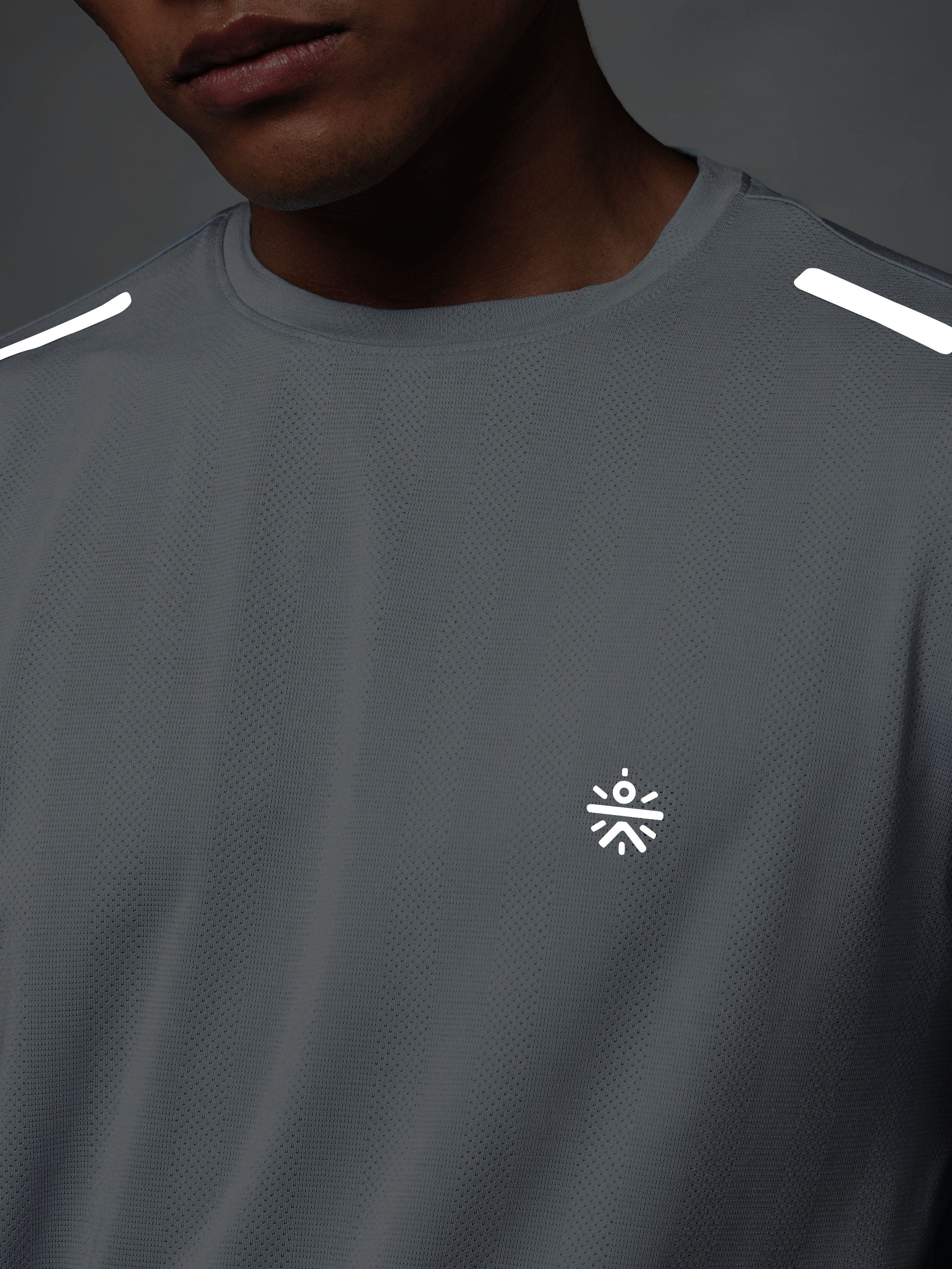 Men's Night Jogger Blue T-shirt