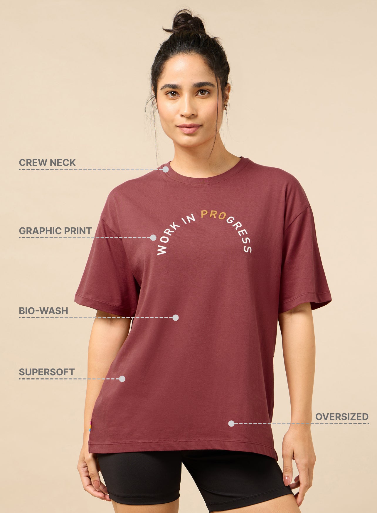 Lifestyle Cotton Oversized Graphic T-shirt