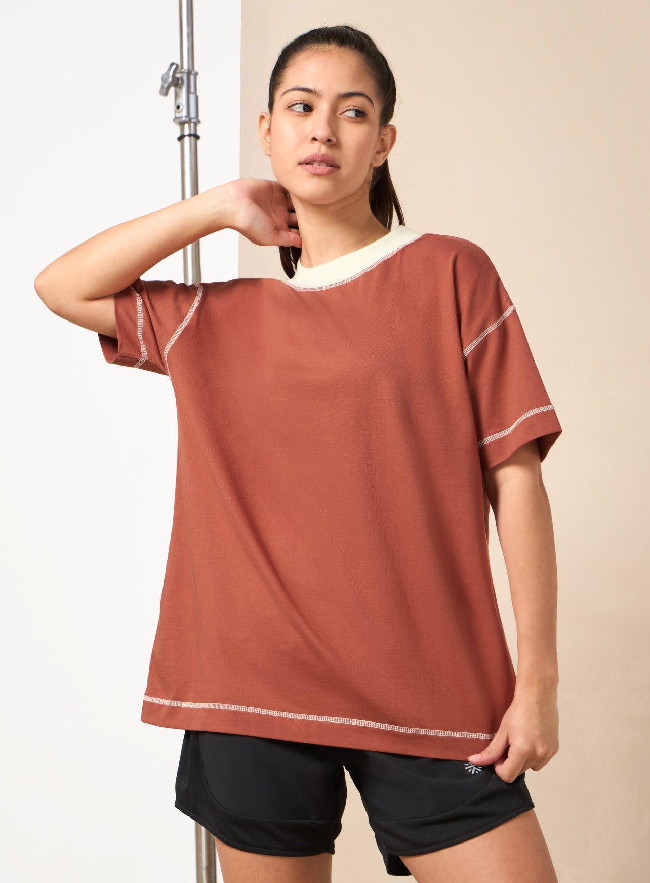 Women's Rust Relaxed Lounge T-shirt