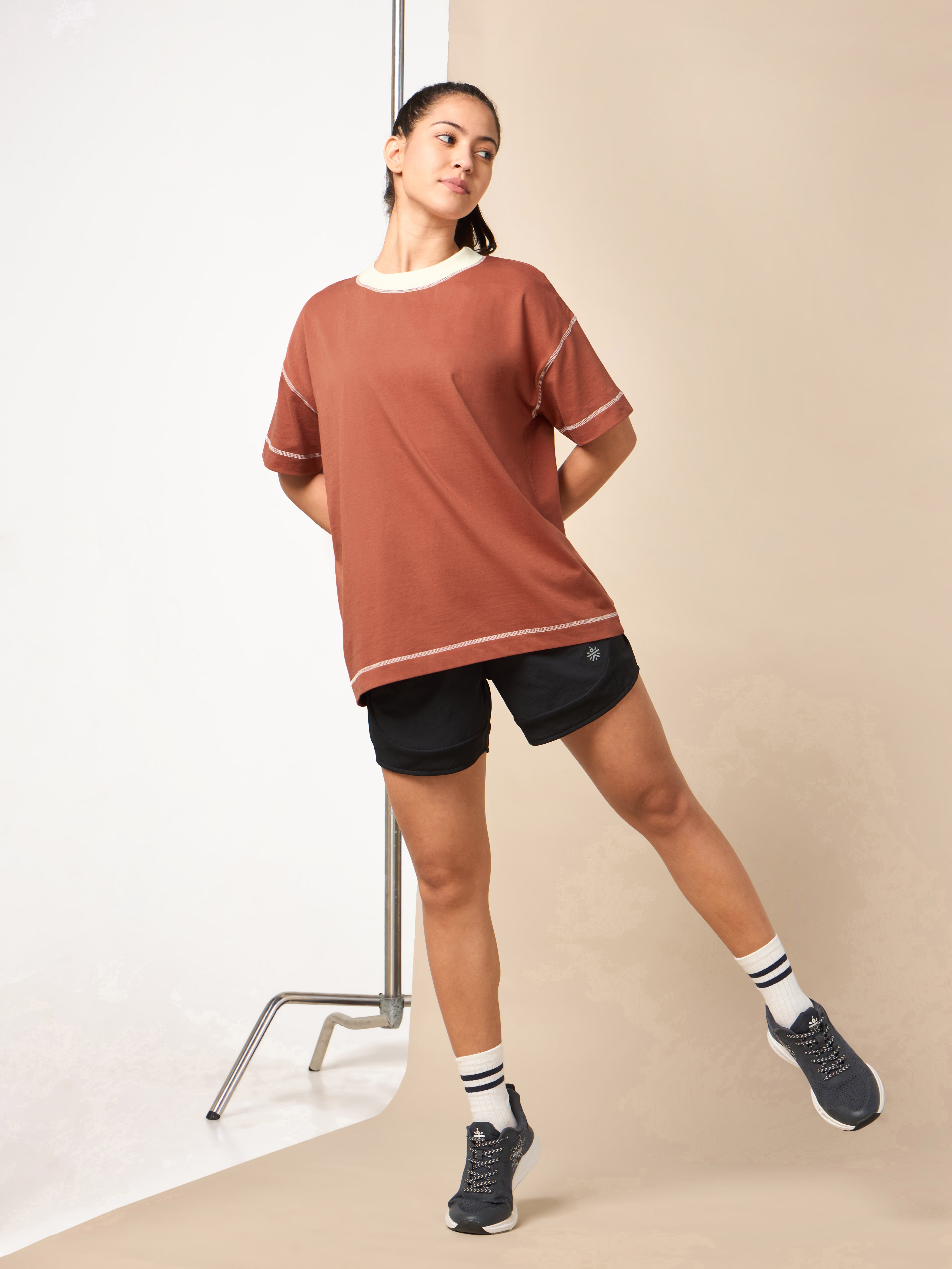 Women's Rust Relaxed Lounge T-shirt