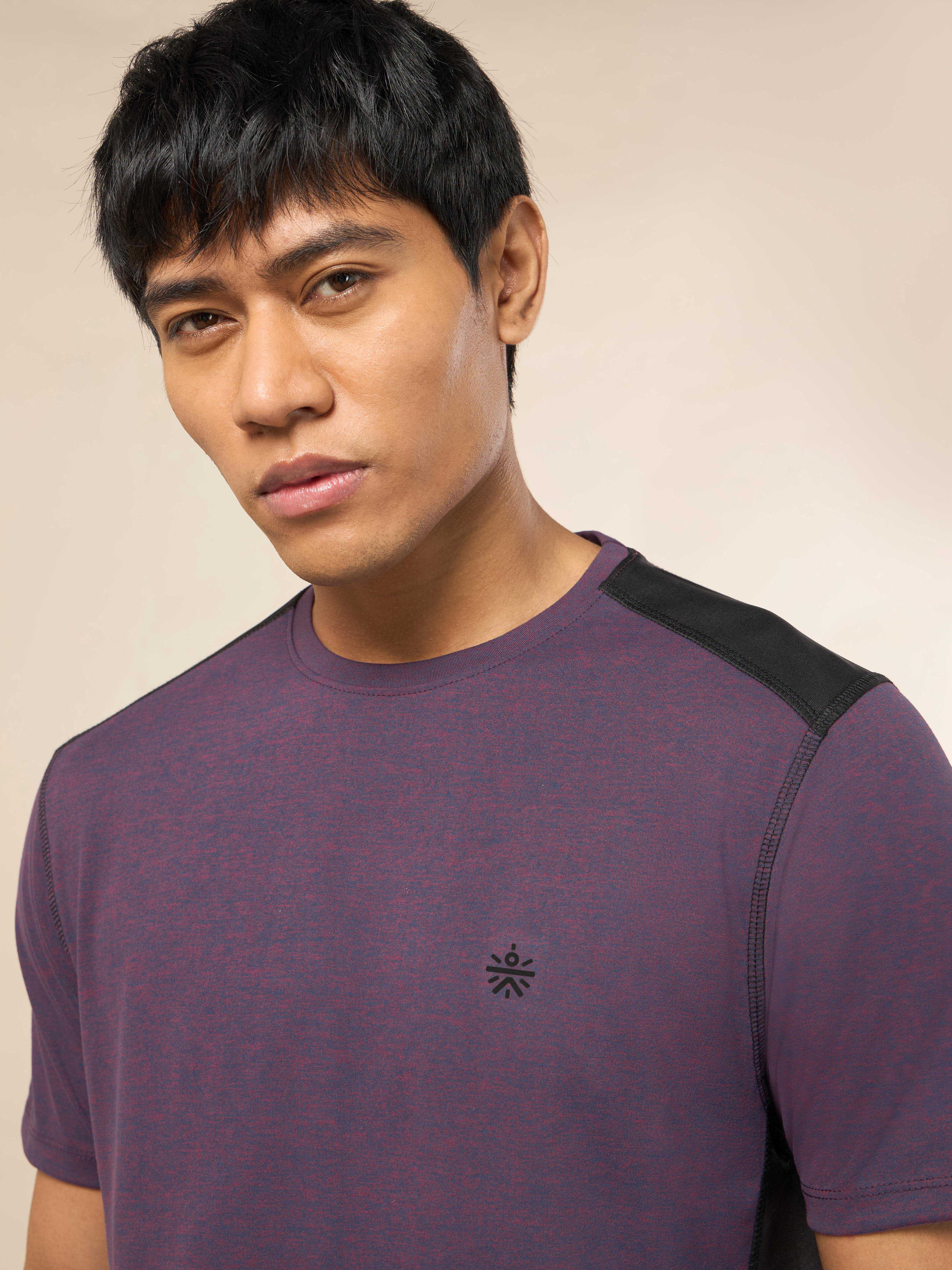 Men's Amp Up Purple Comfortech T-shirt