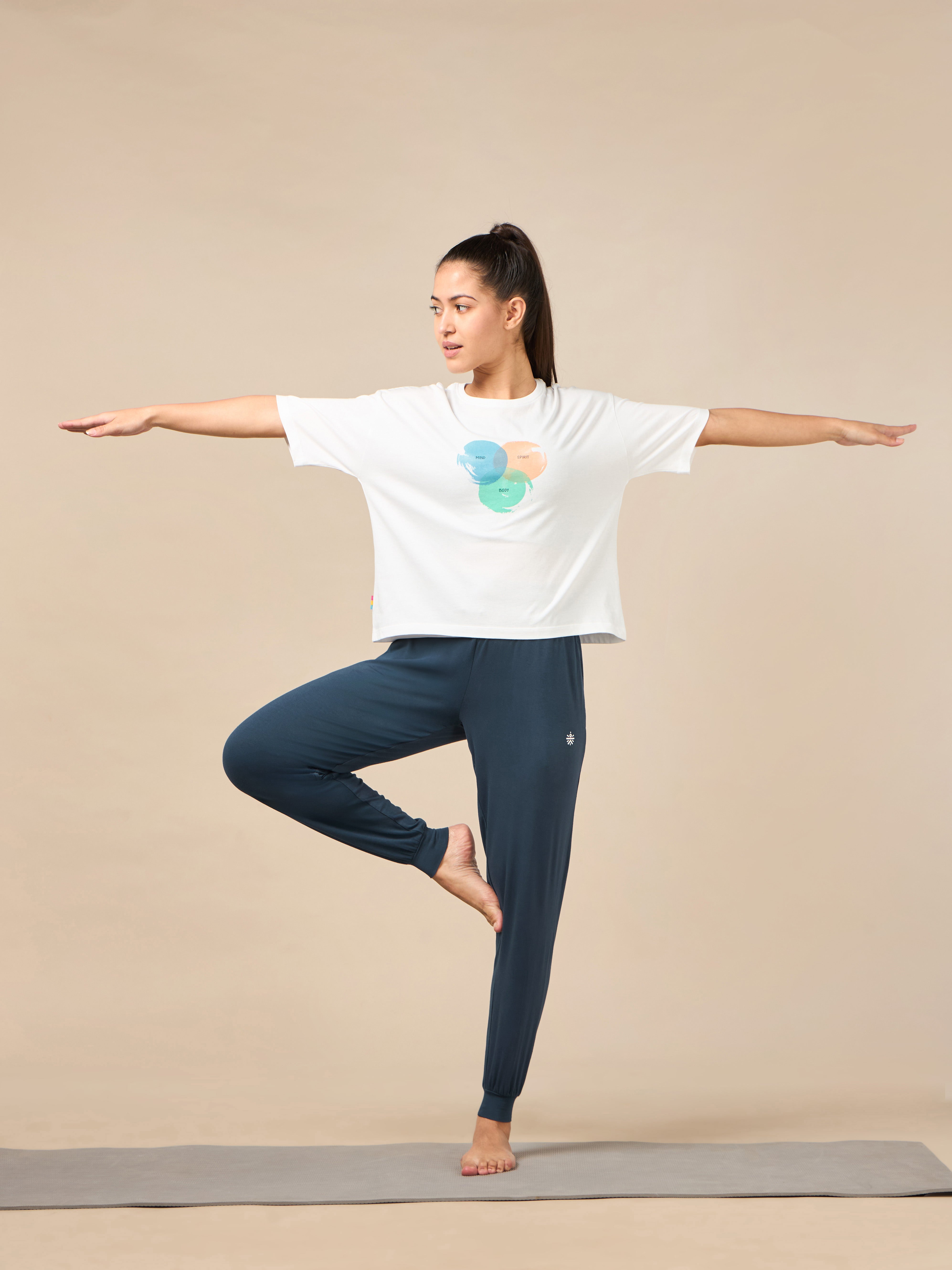 Women's Navy Yogini Pants