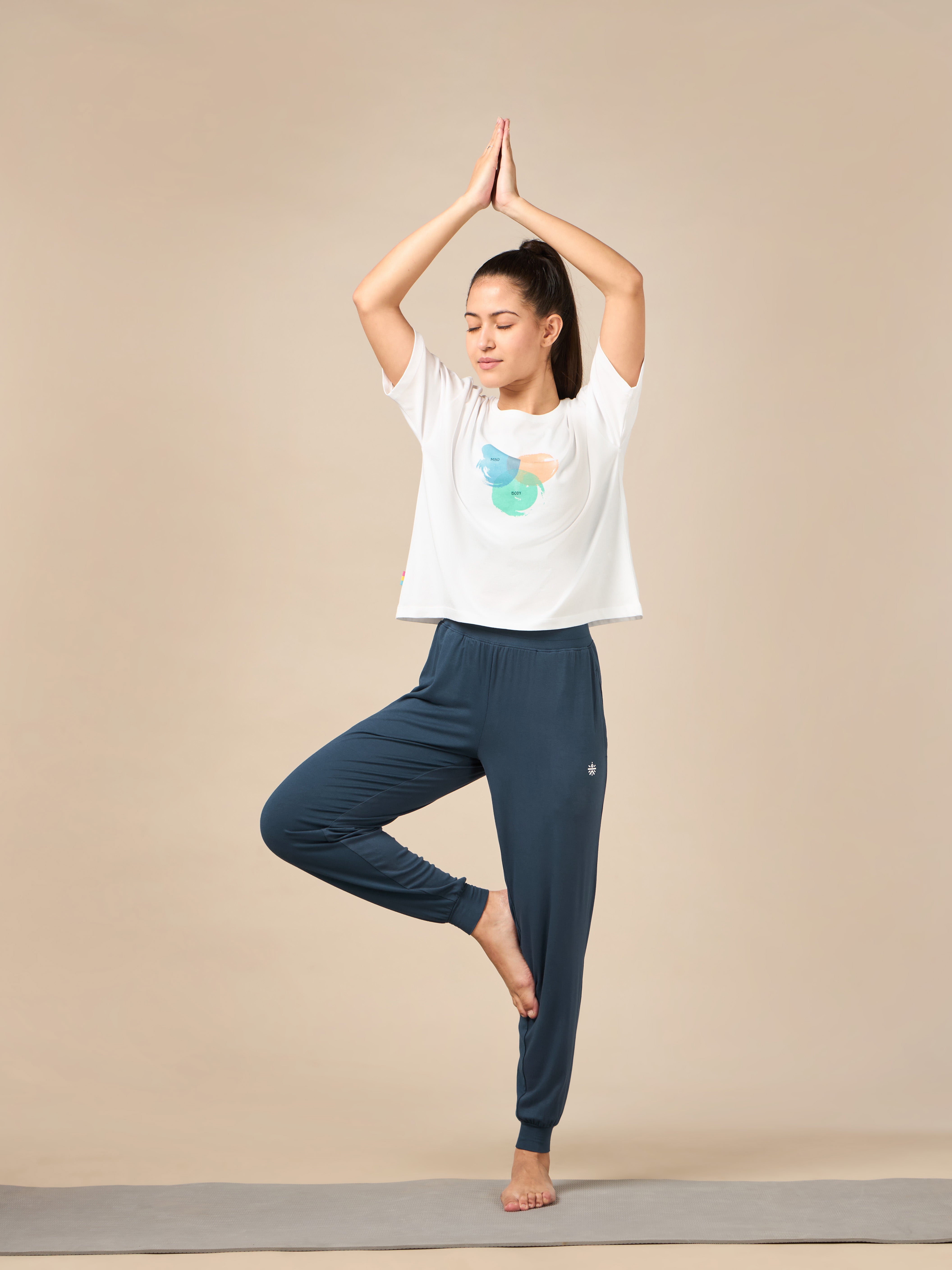 Women's Navy Yogini Pants