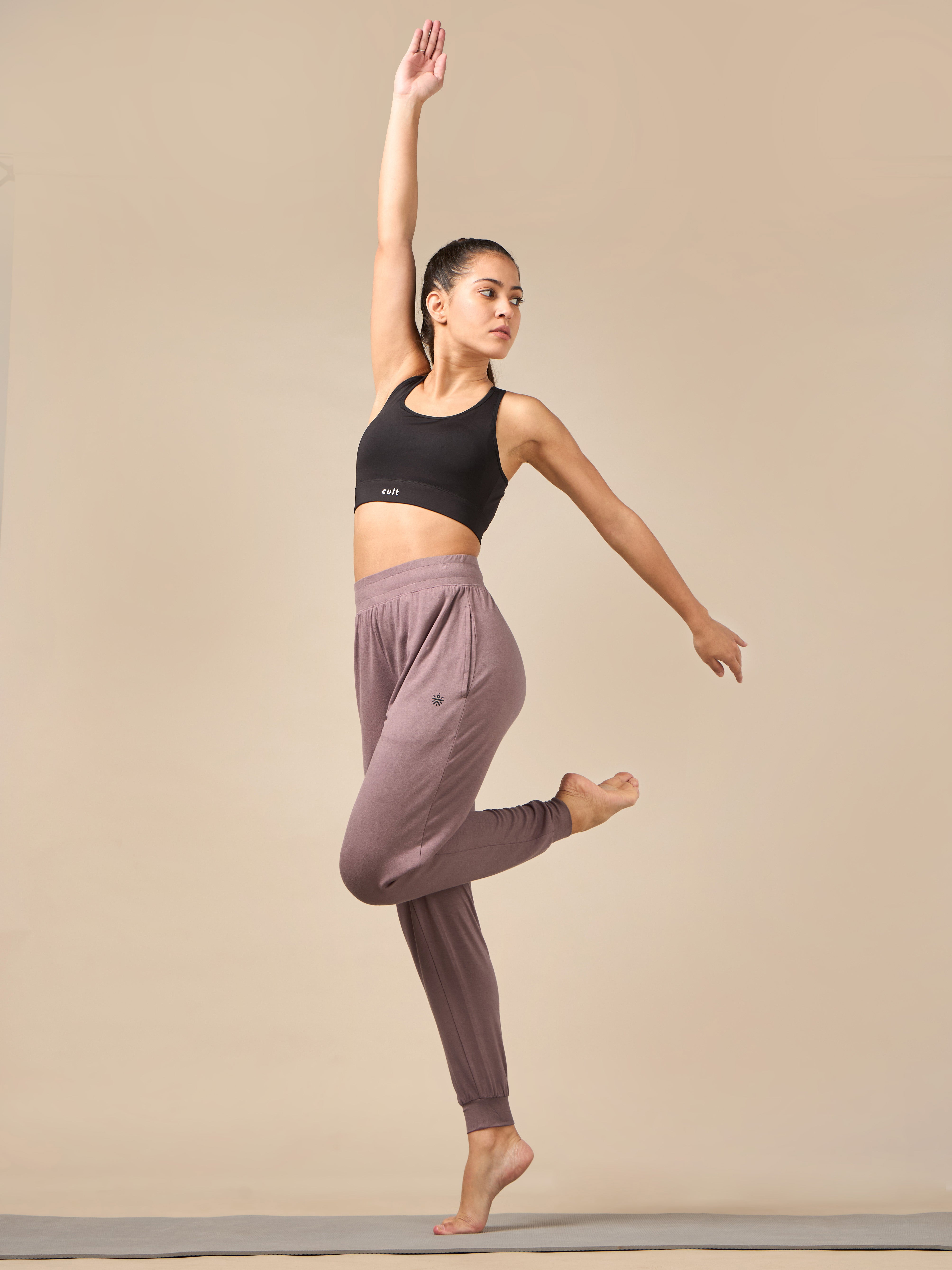 Women's Mauve Yogini Pants