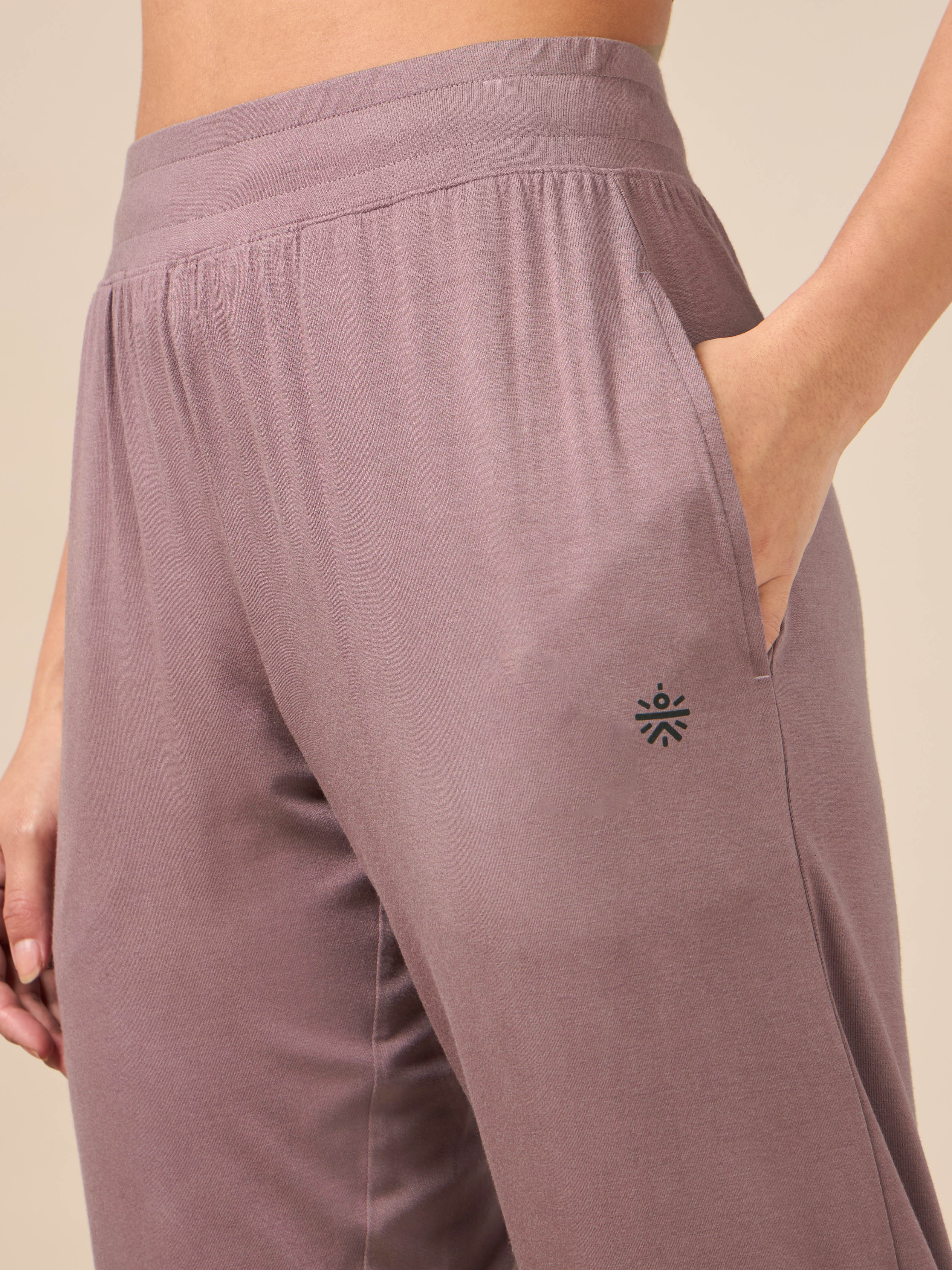 Women's Mauve Yogini Pants