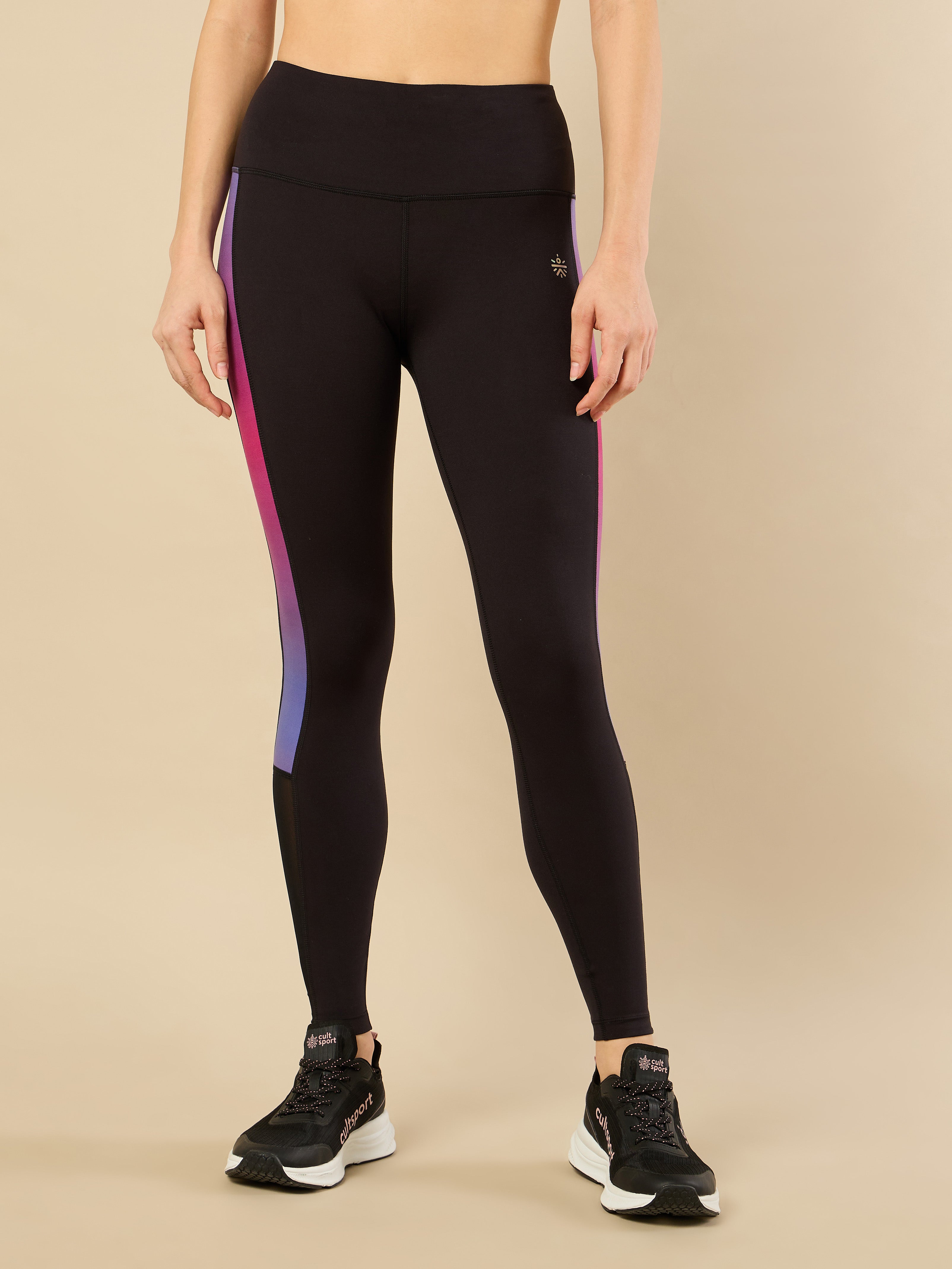 Women's Gym and Train Black Tights