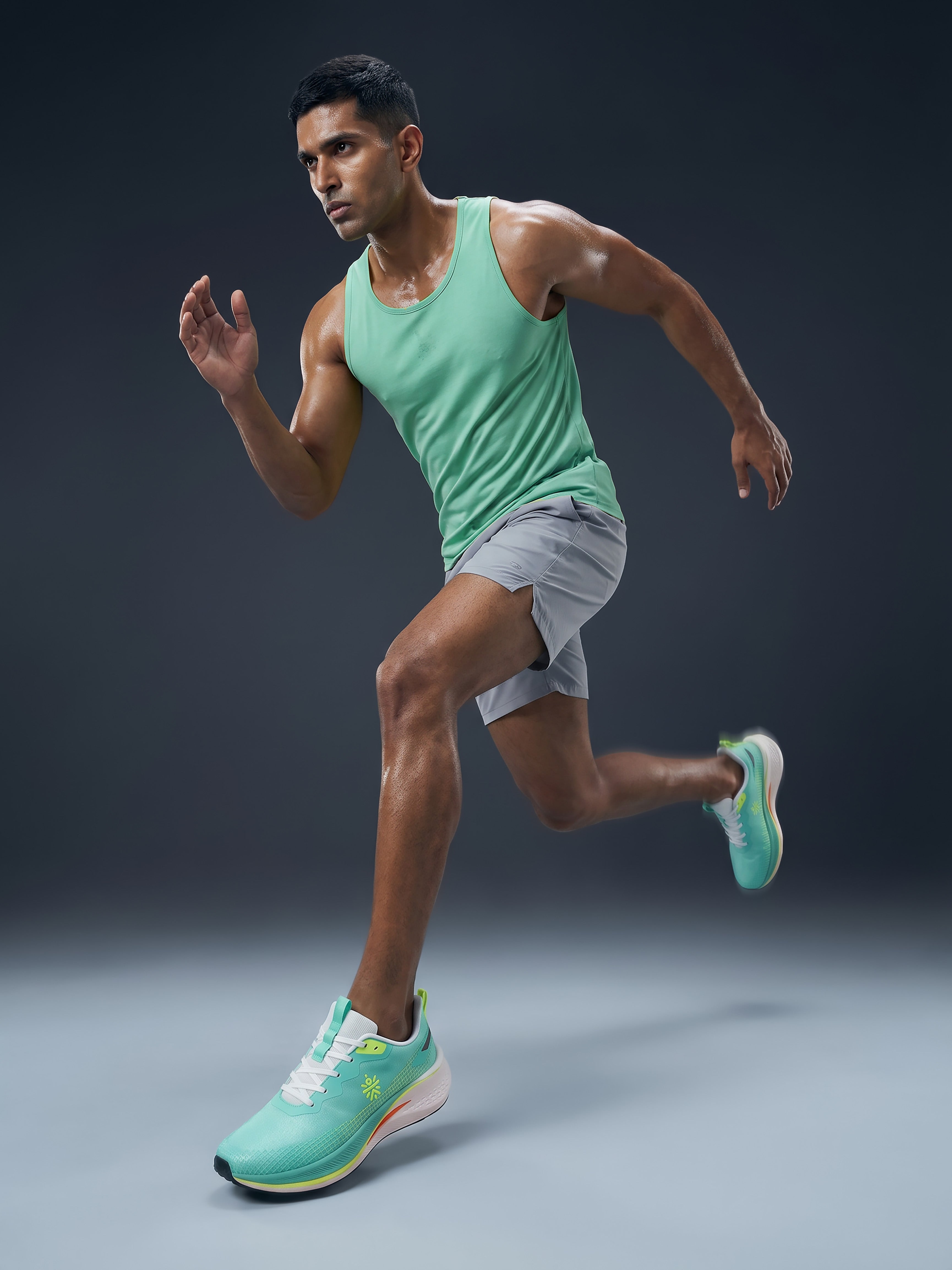 cult Men's Zephyr Running Shoes - L.Green