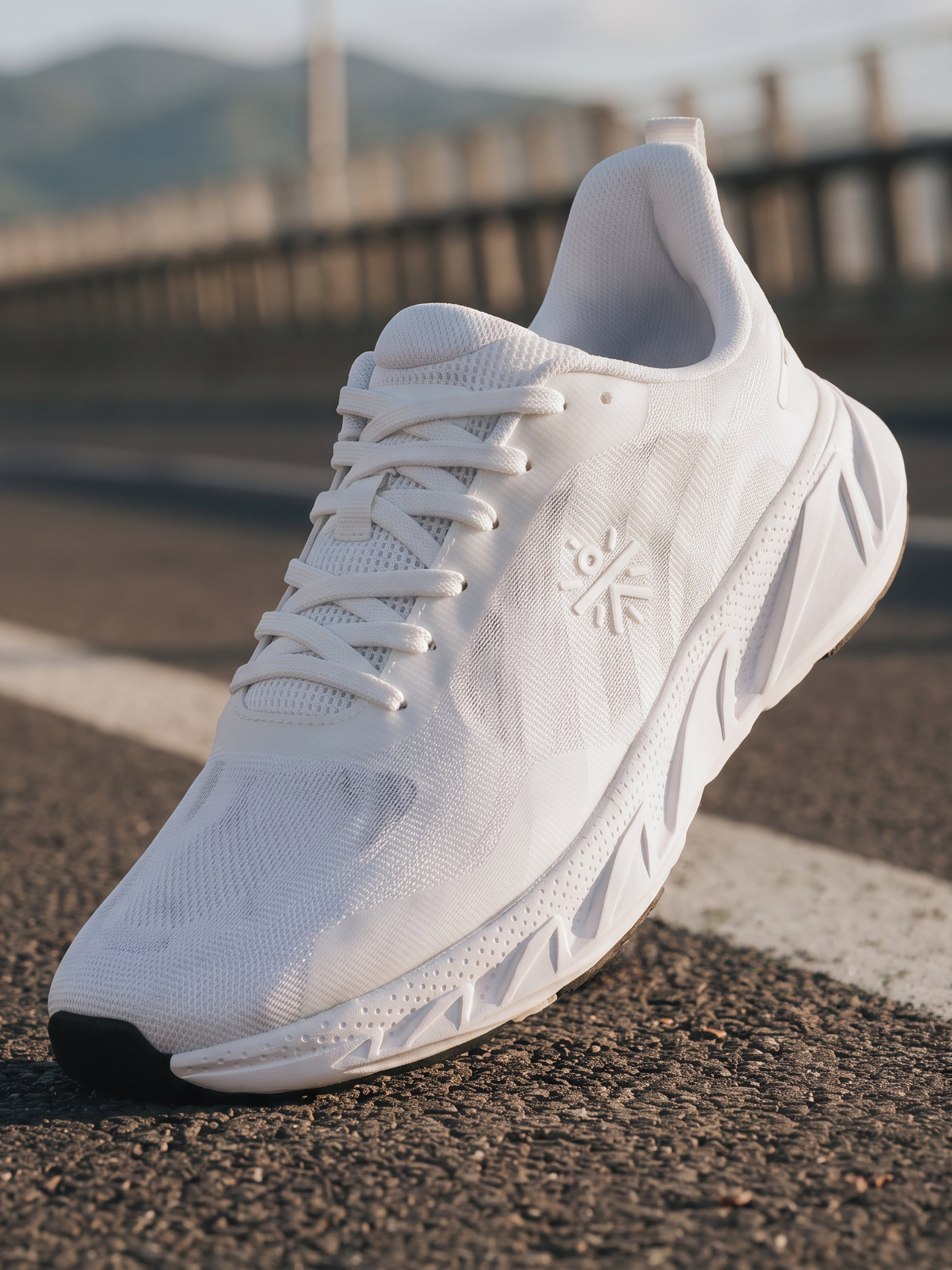 cult Men's StridePulse Running Shoes - White