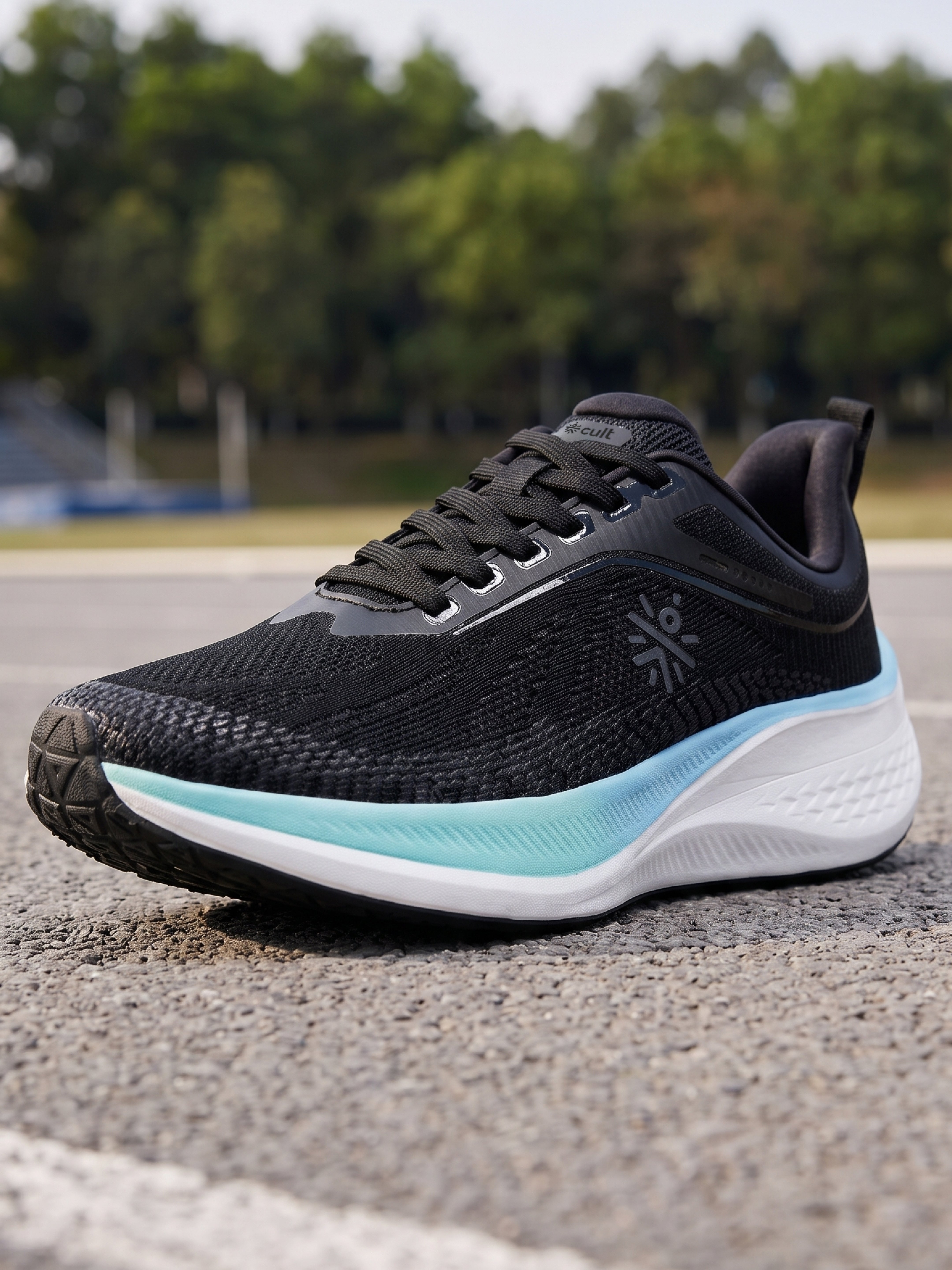 cult Men's Aeris Running Shoes - Black