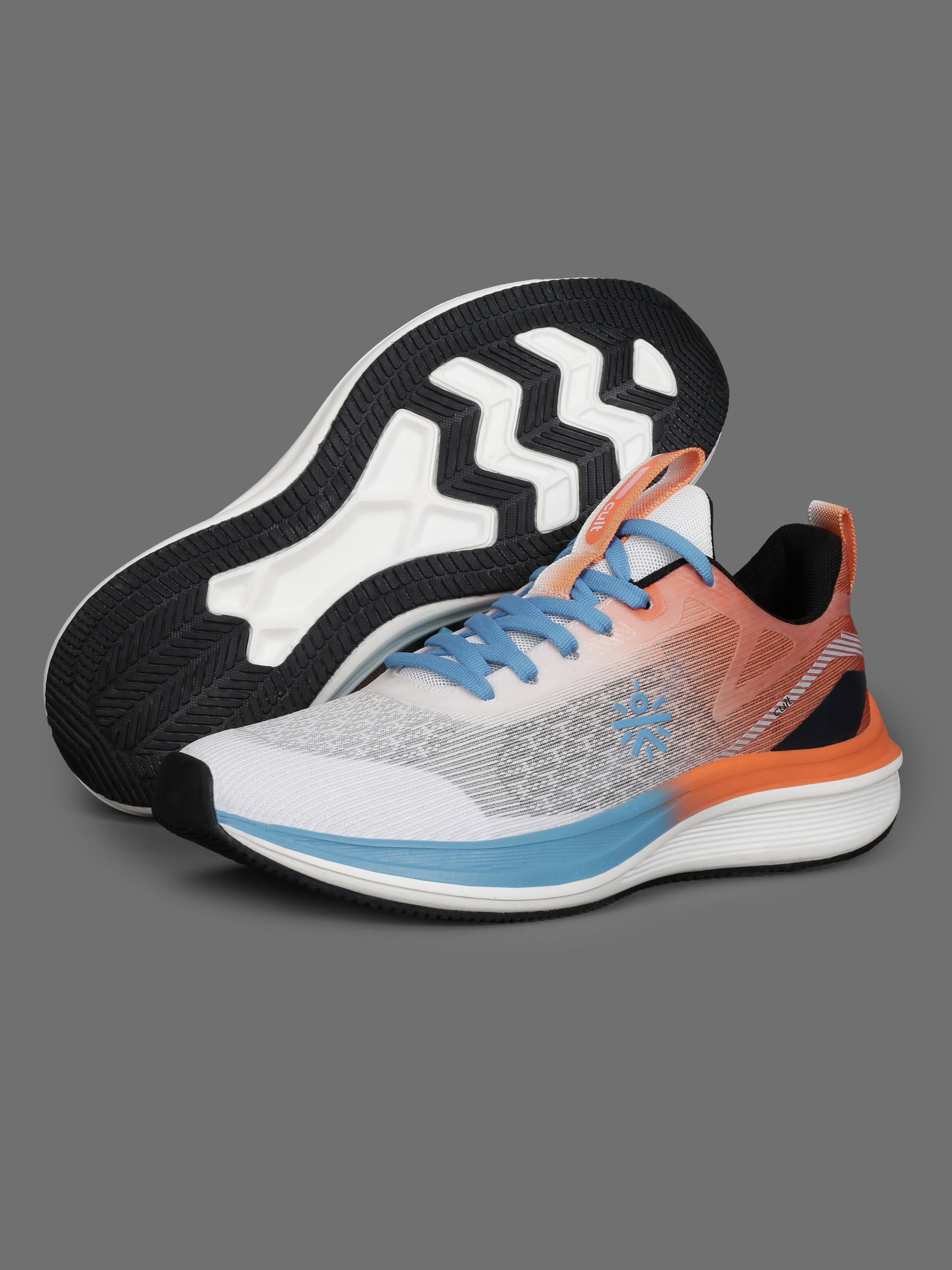 cult Women's Aetheris Running Shoes - White & Orange