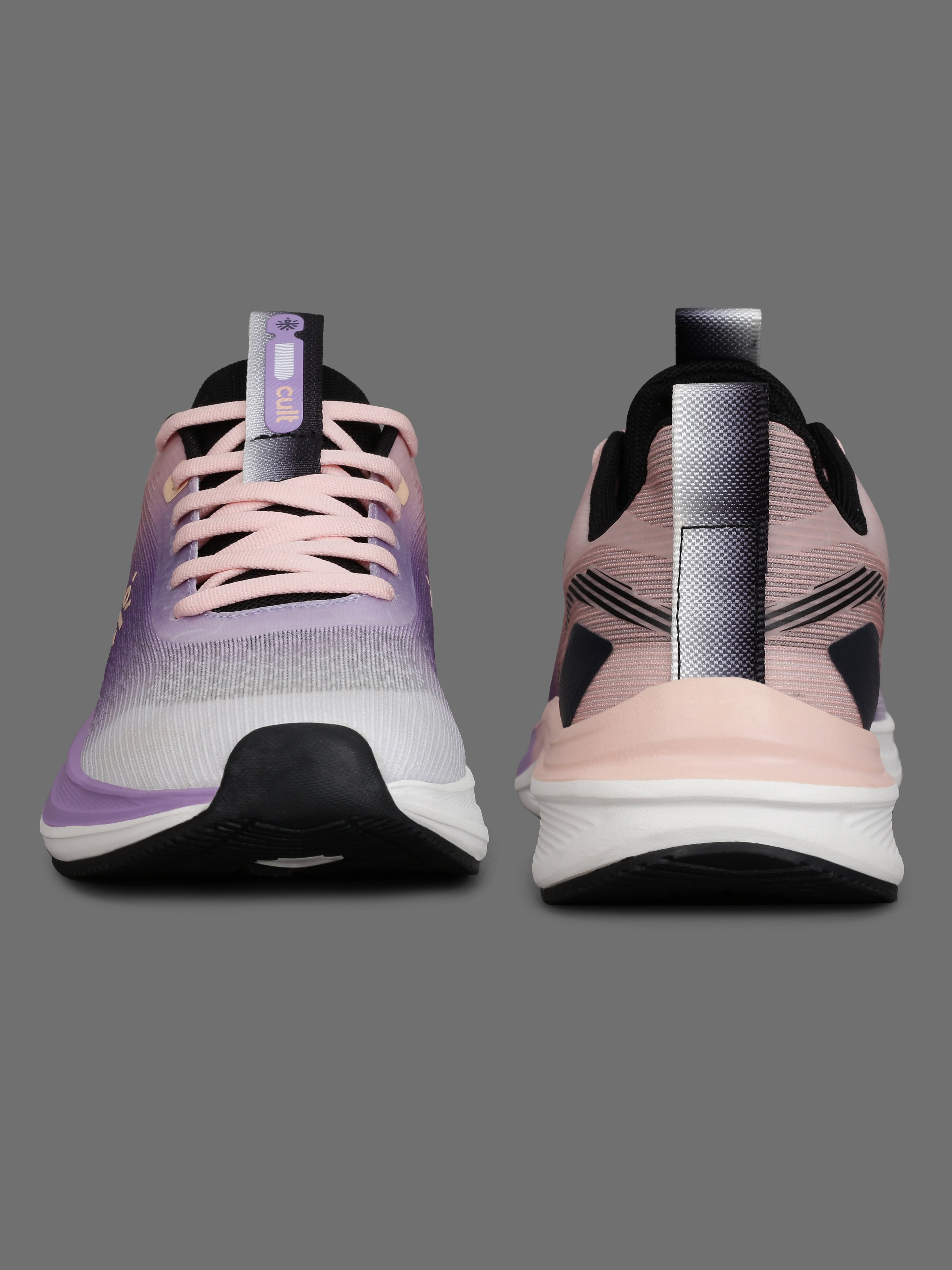 cult Women's Aetheris Running Shoes - Purple & Peach