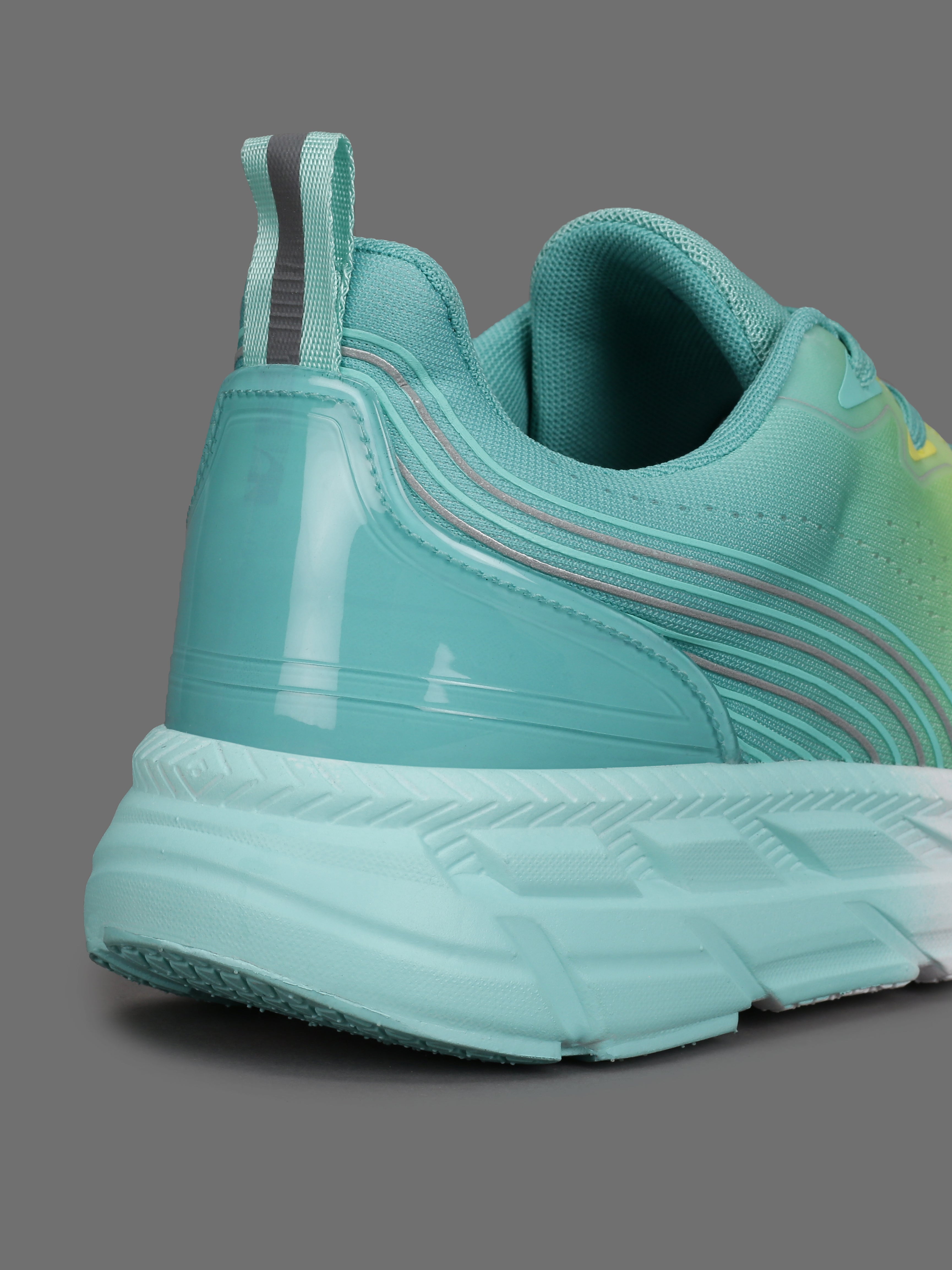 cult Men's Raptor Casual Shoes - Lemon Yellow/Mint Green