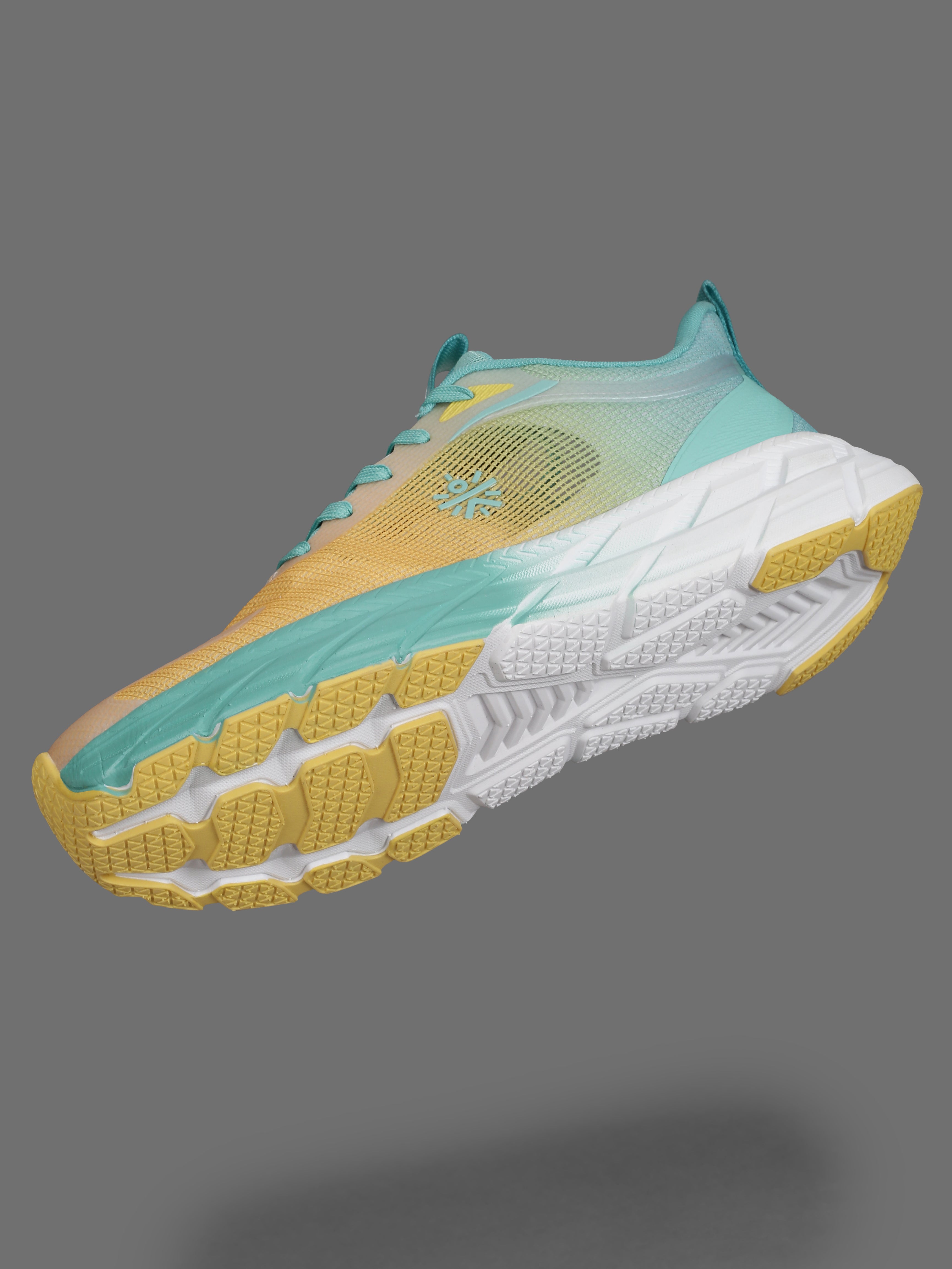 cult Men's Fortis Casual Shoes - Yellow/Mint Green