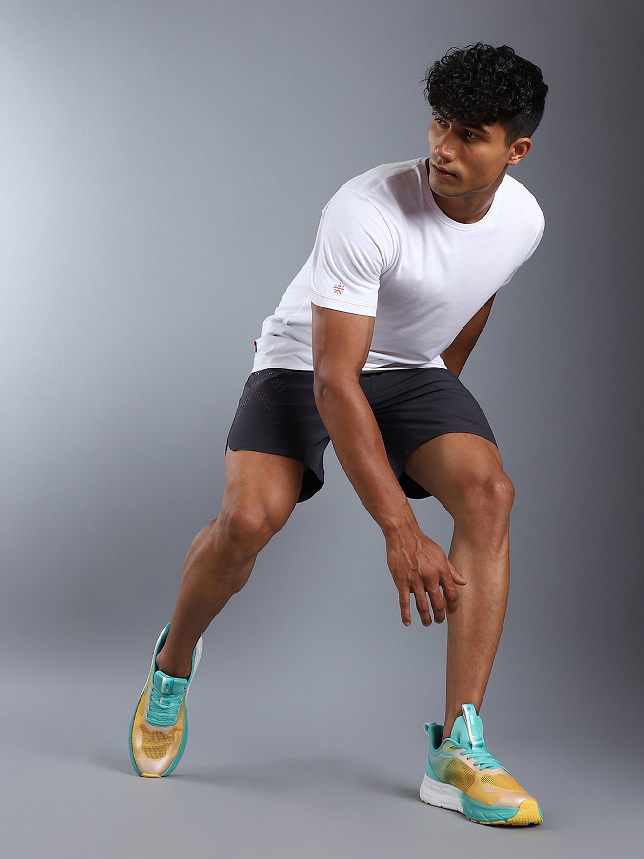 cult Men's Fortis Casual Shoes - Yellow/Mint Green