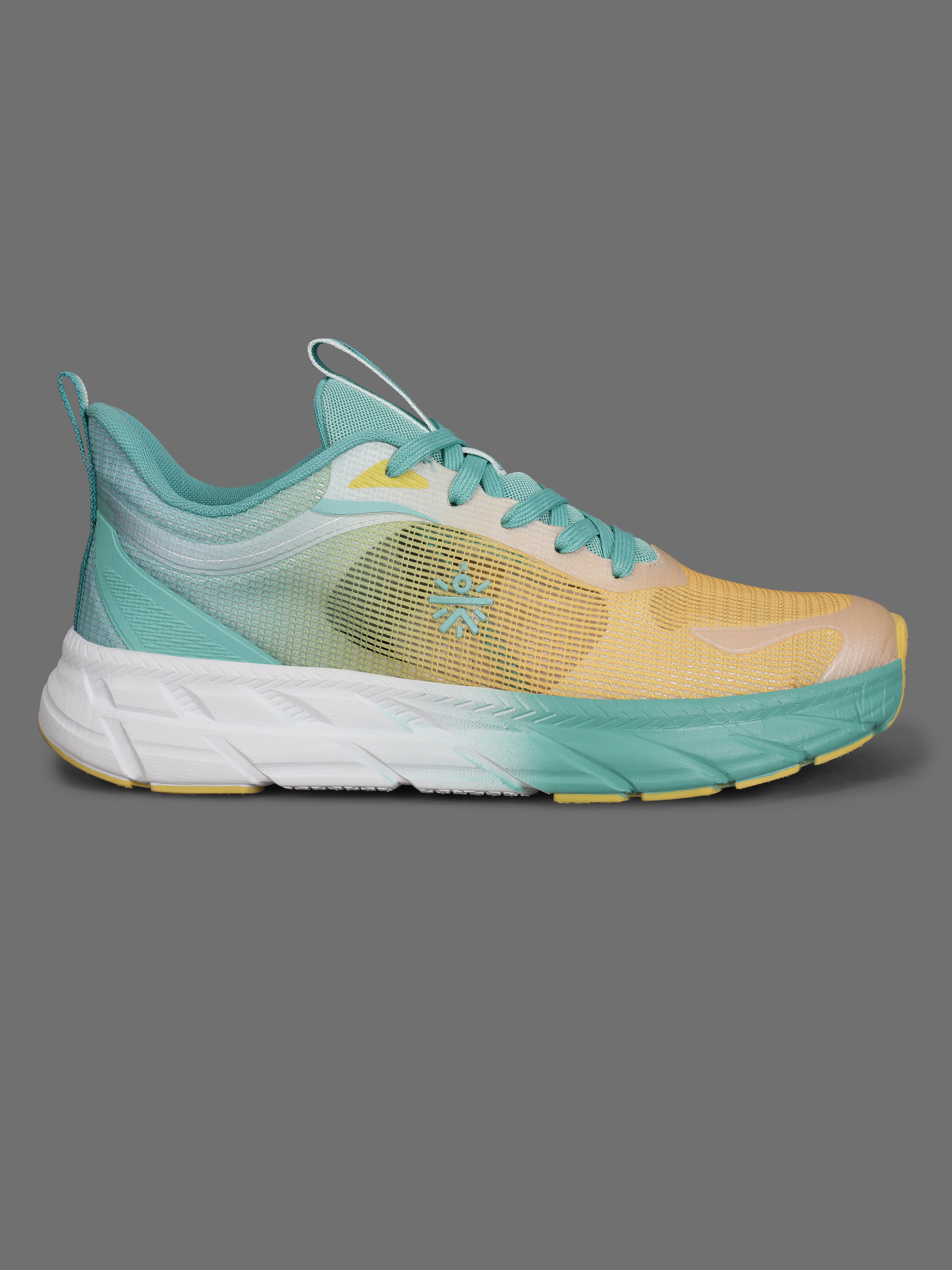 cult Men's Fortis Casual Shoes - Yellow/Mint Green