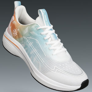 cult Men's Xypher Running Shoes - White/Orange