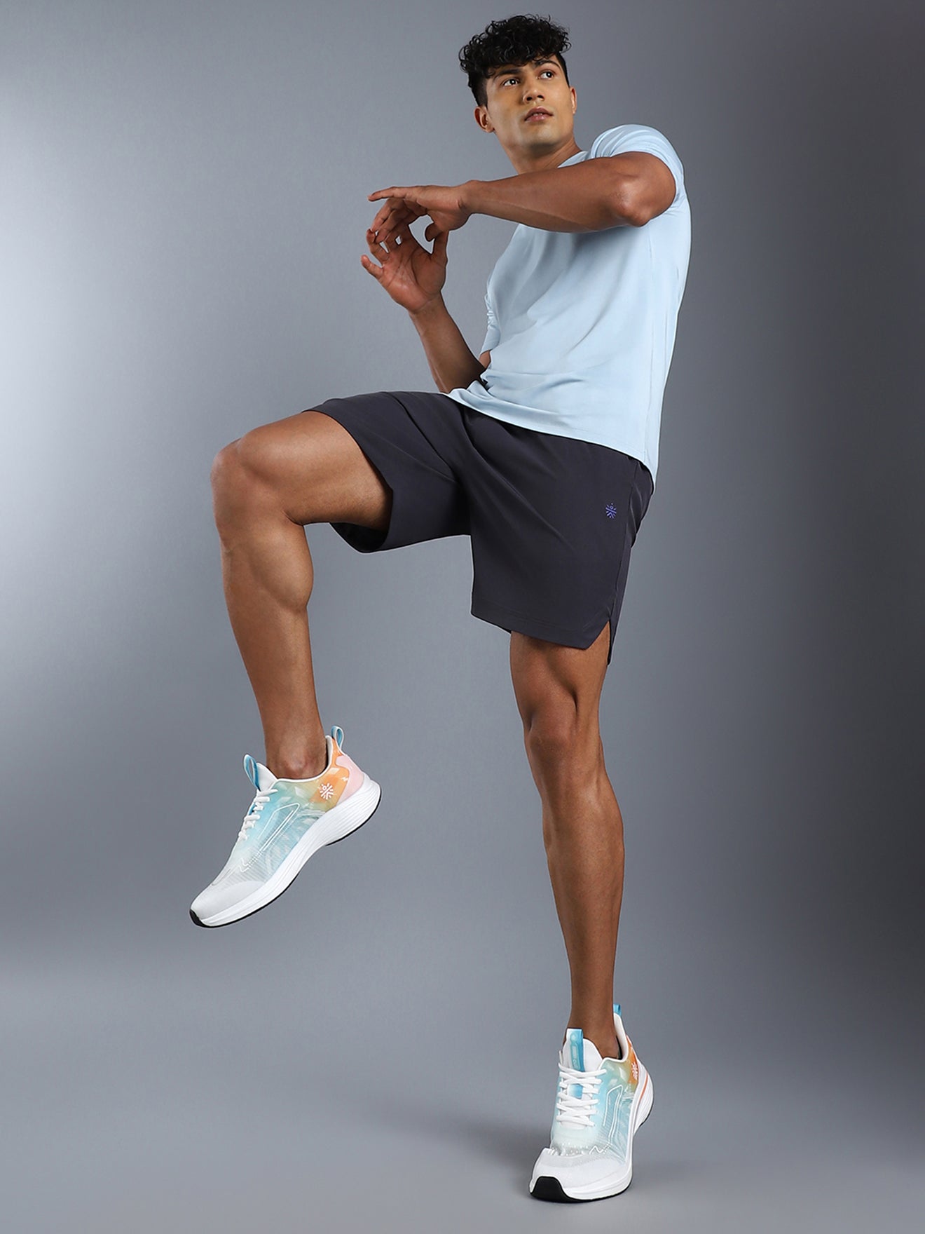 cult Men's Xypher Running Shoes - White/Orange