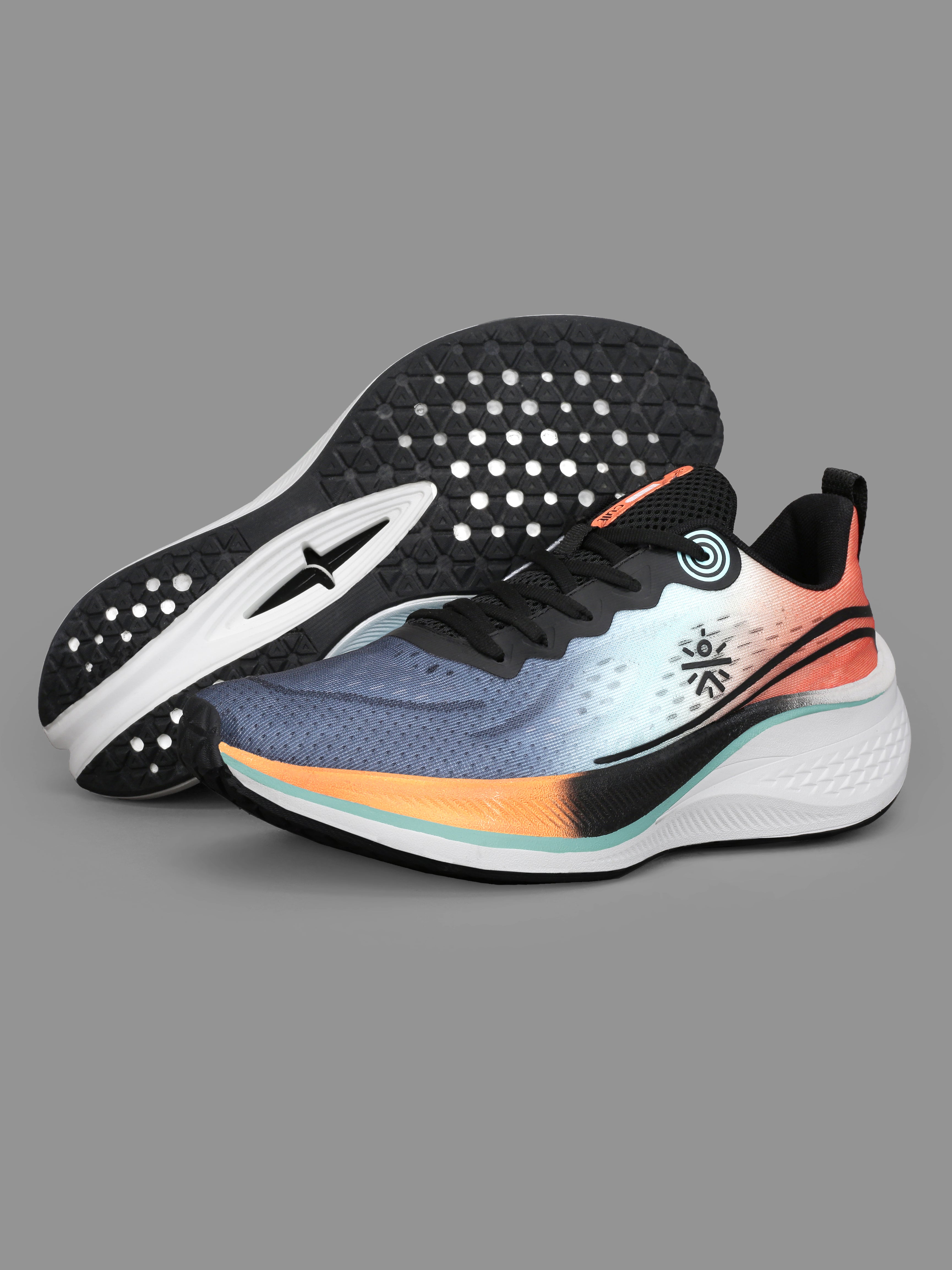 cult Men's Dynex Running Shoes - Black/Orange