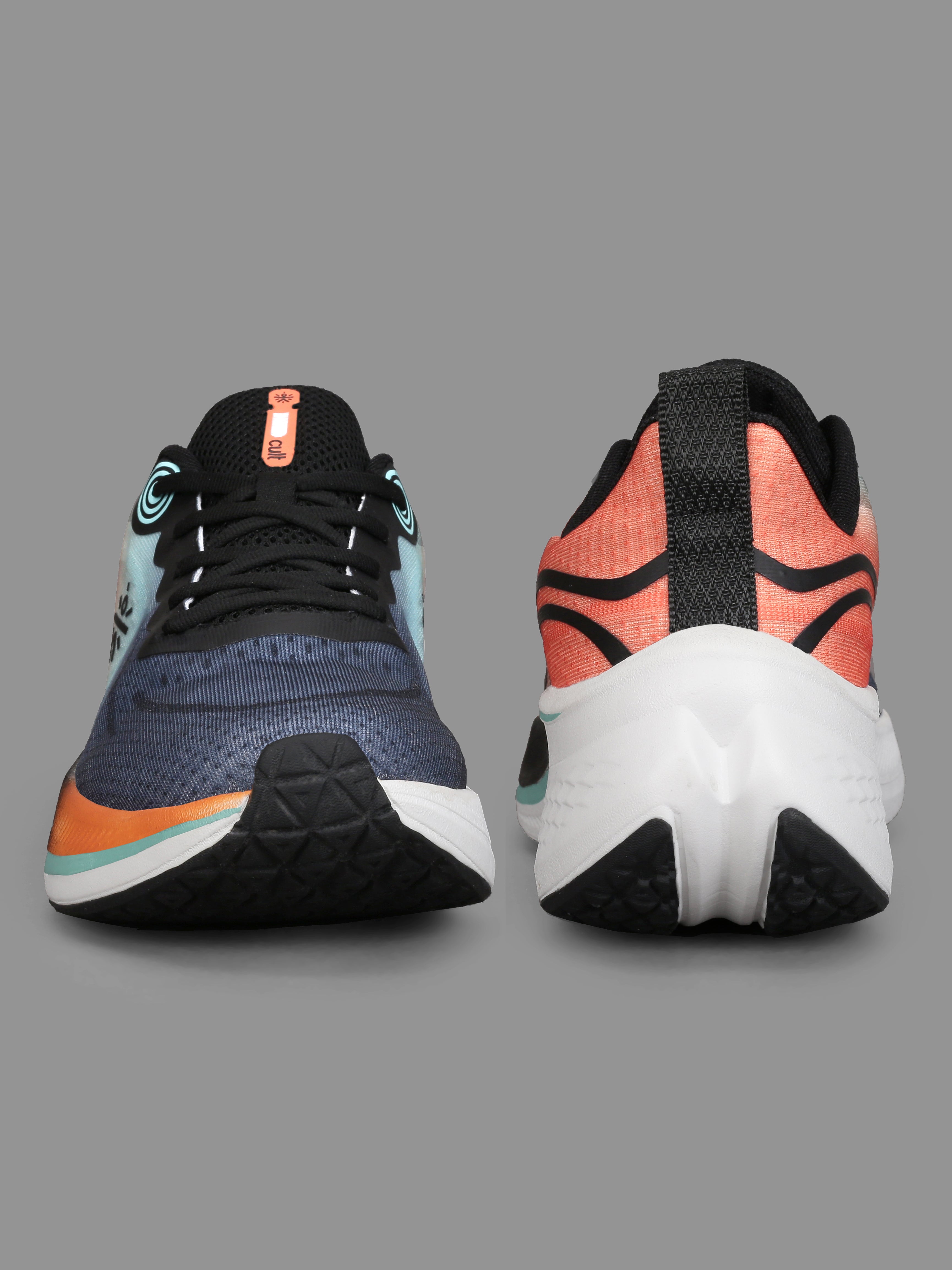 cult Men's Dynex Running Shoes - Black/Orange