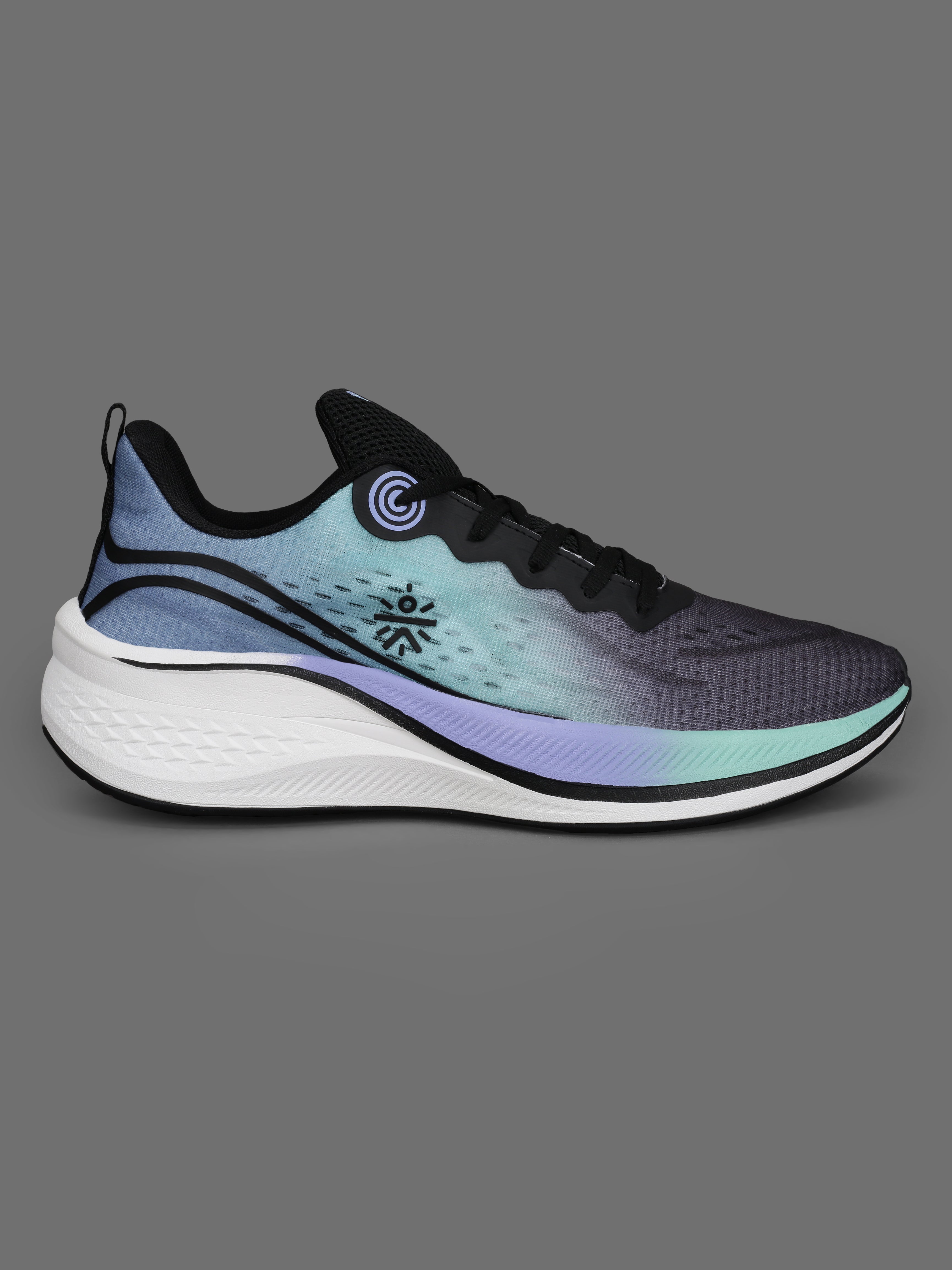 cult Men's Dynex Running Shoes - Black/Indigo Blue