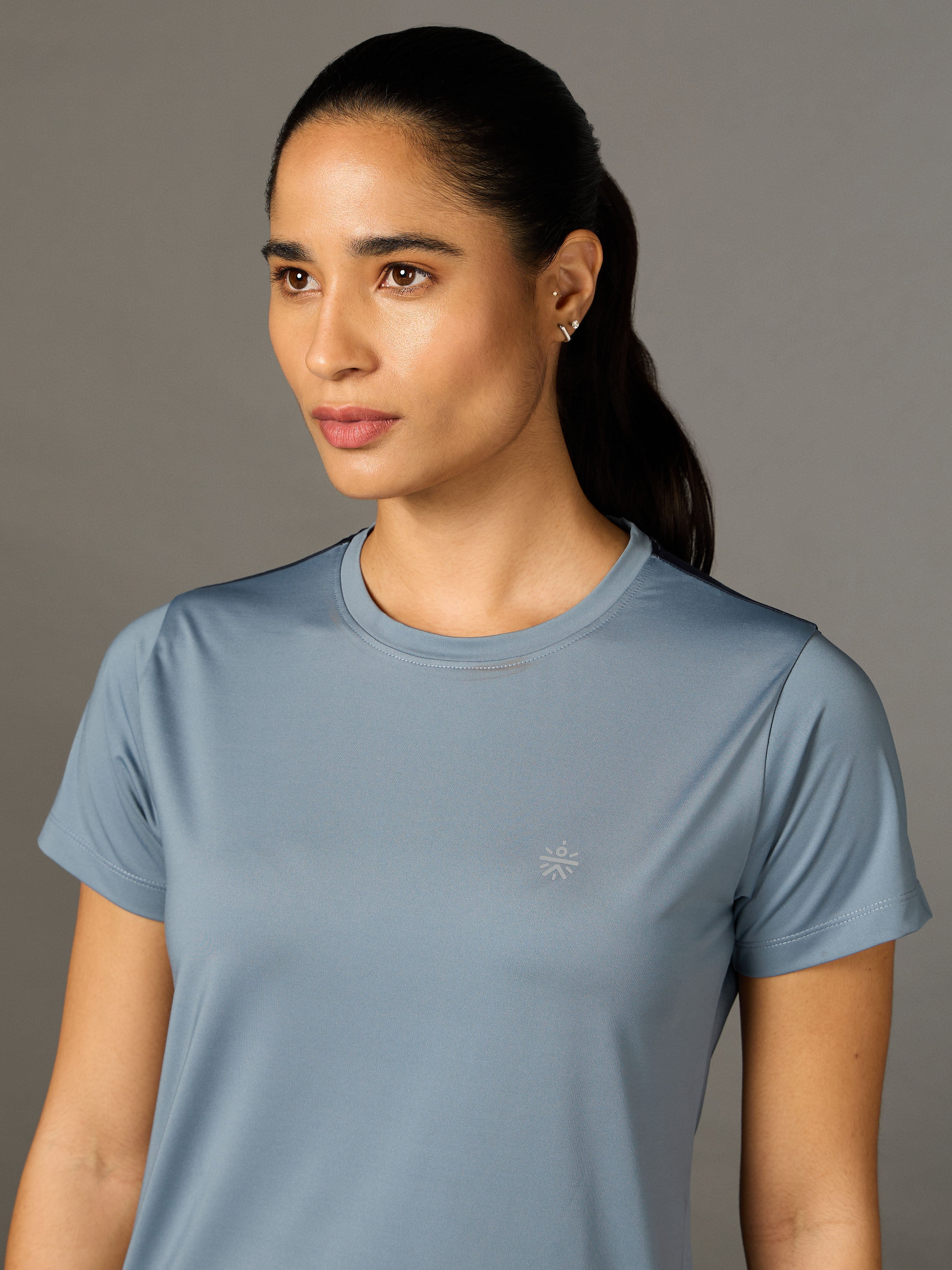Women's Sky Blue Forward Motion T-shirt