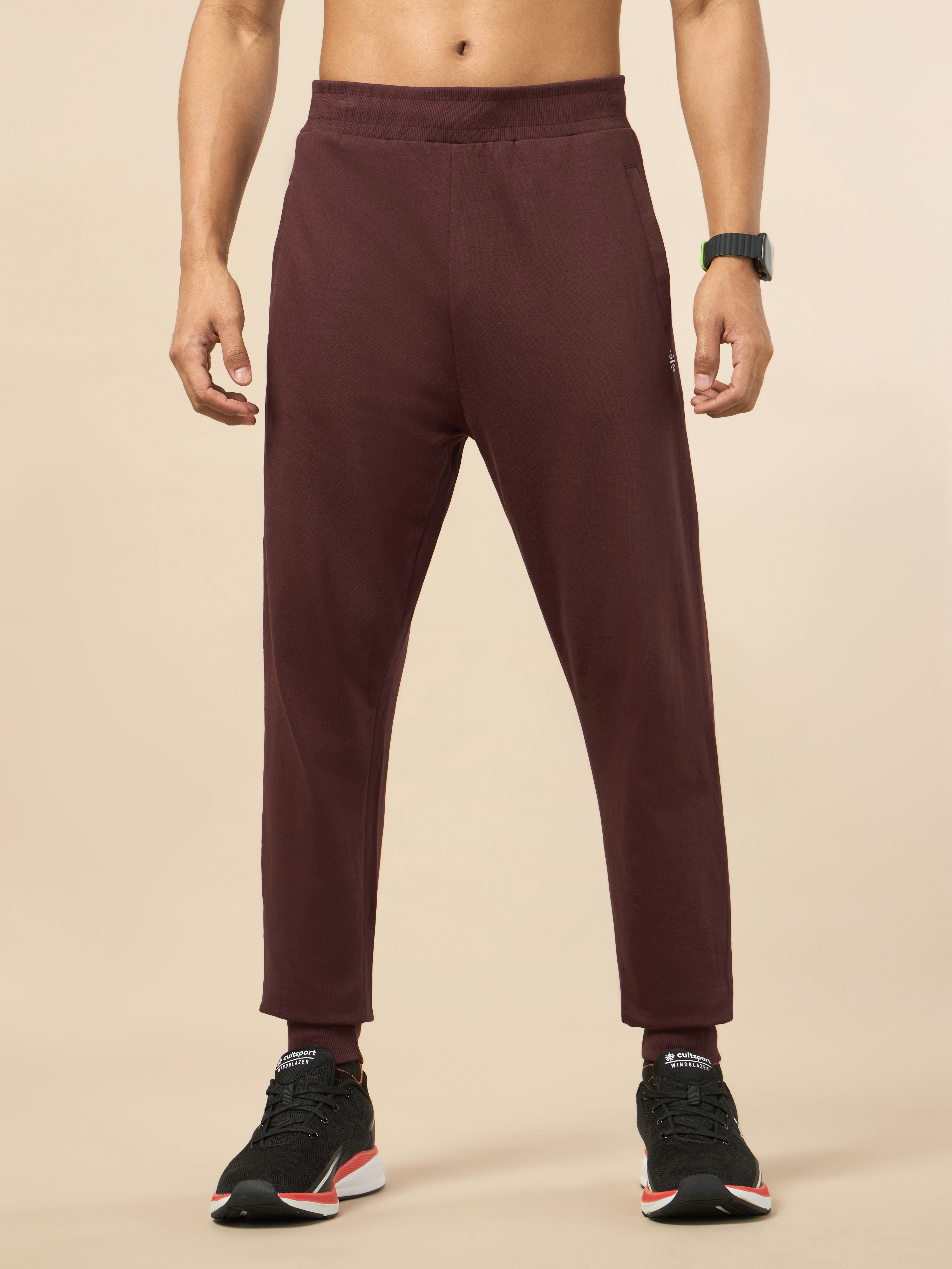 Men's Training Essential Brown Joggers