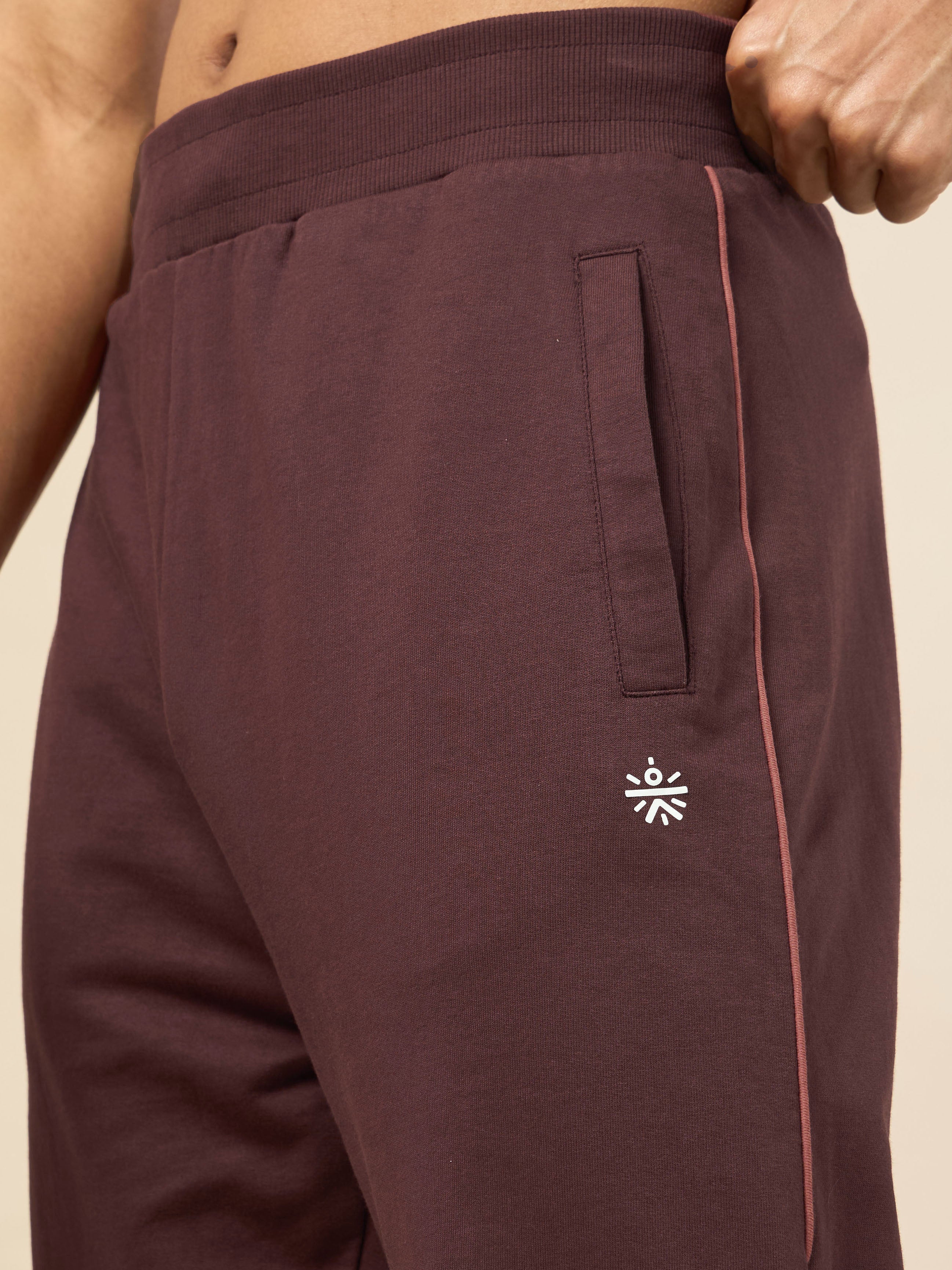 Men's Training Essential Brown Joggers