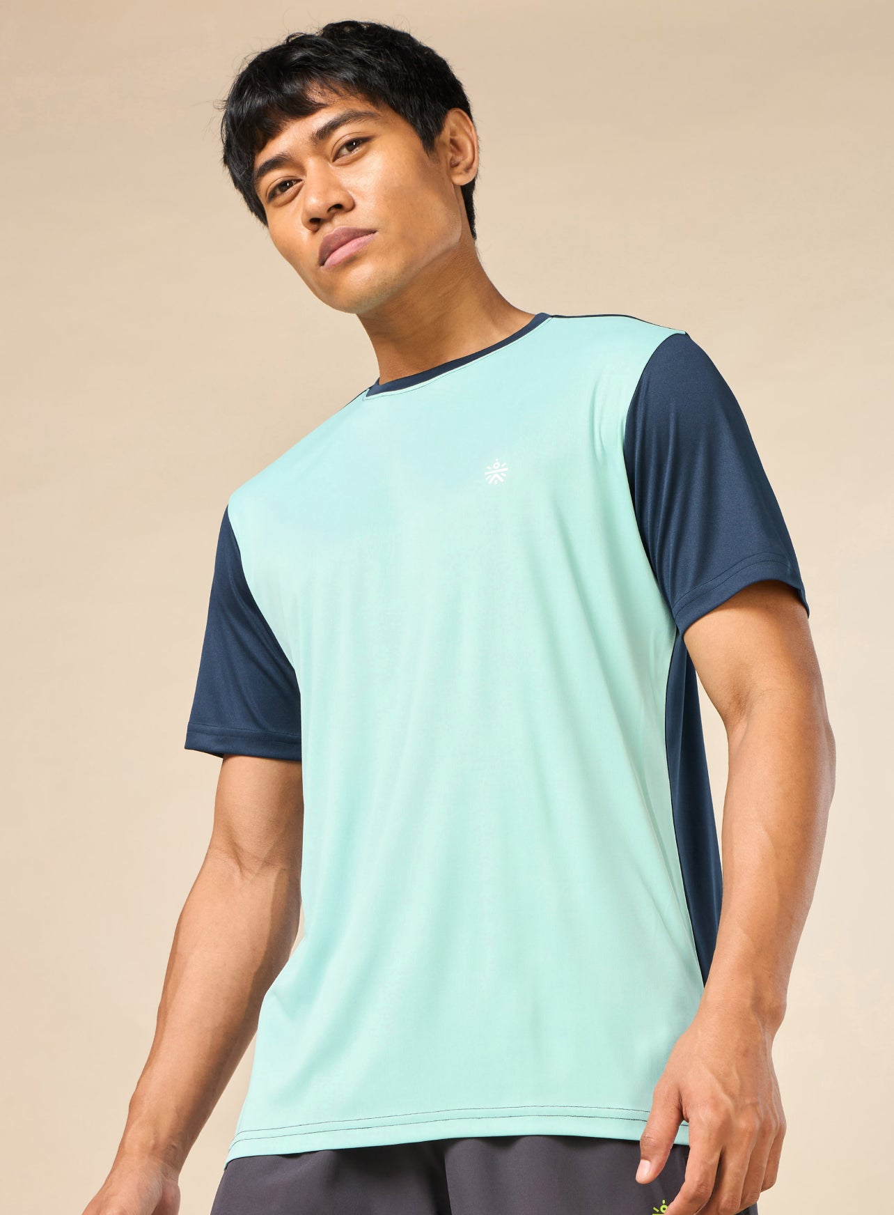 Men's Play Big Fly Dry Turquoise T-shirt