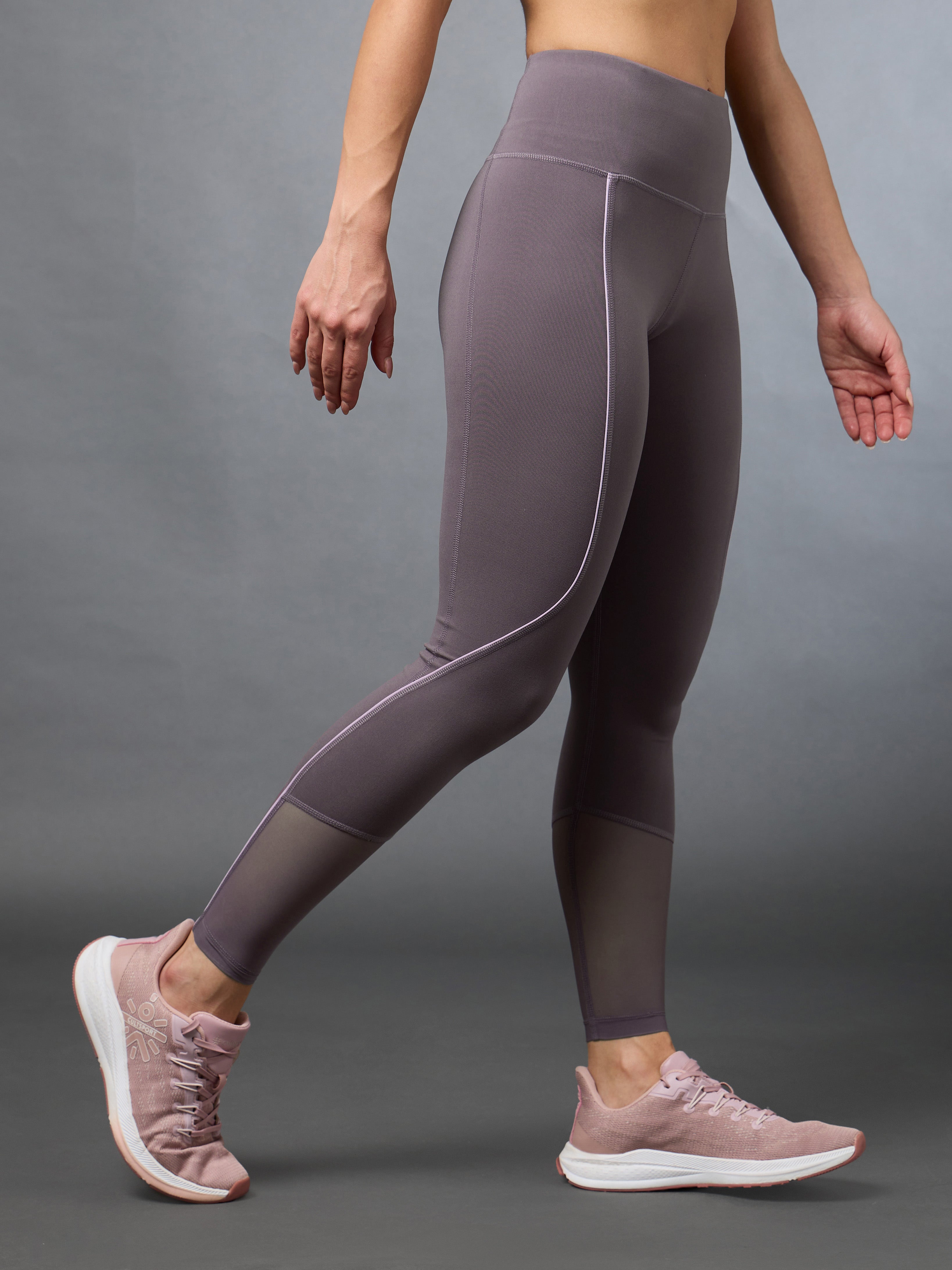Women's Pink Pace Up Running COMFlex Tights
