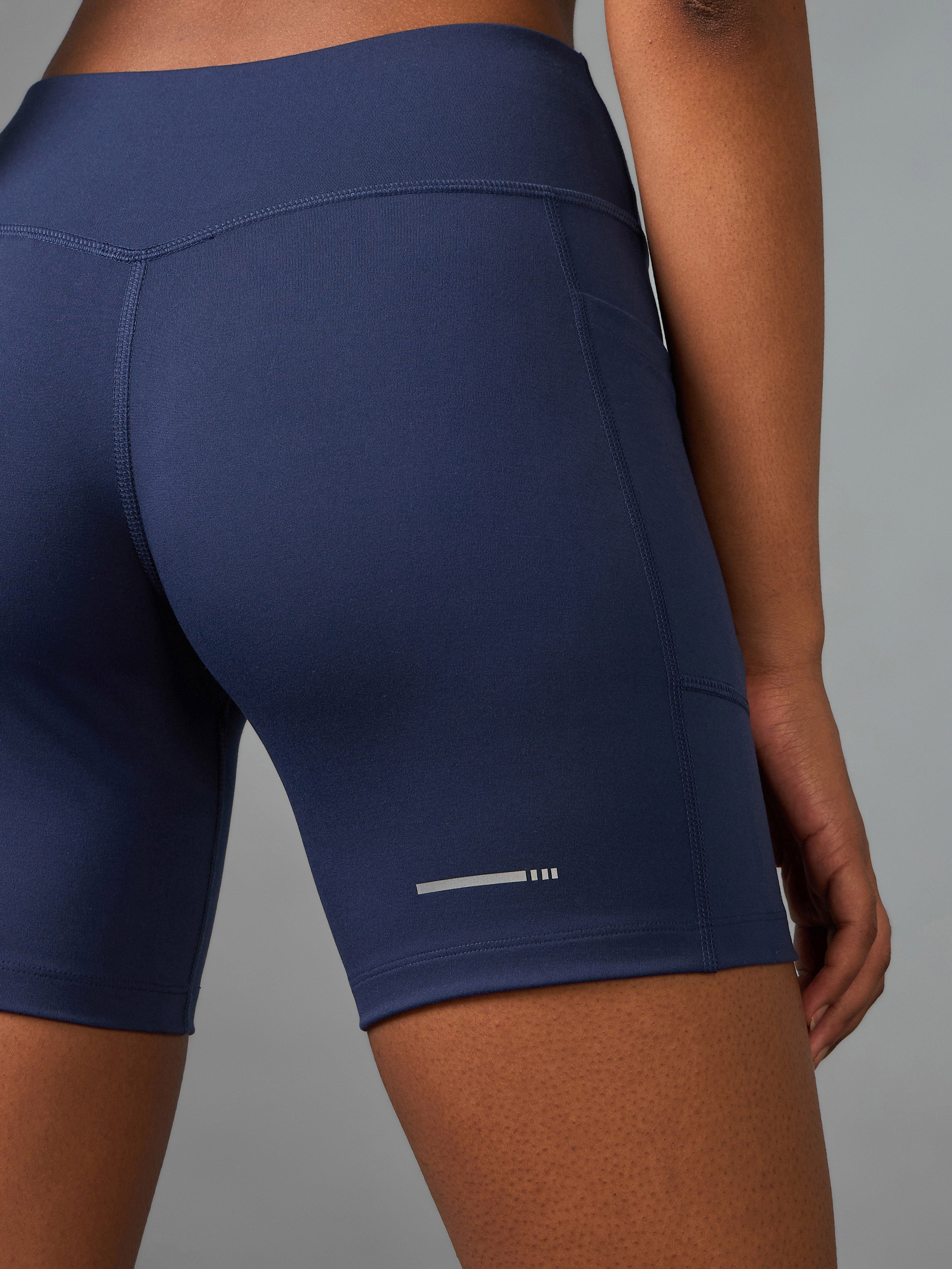 Women's Blue Multi Sports Cycling COMFLex Shorts