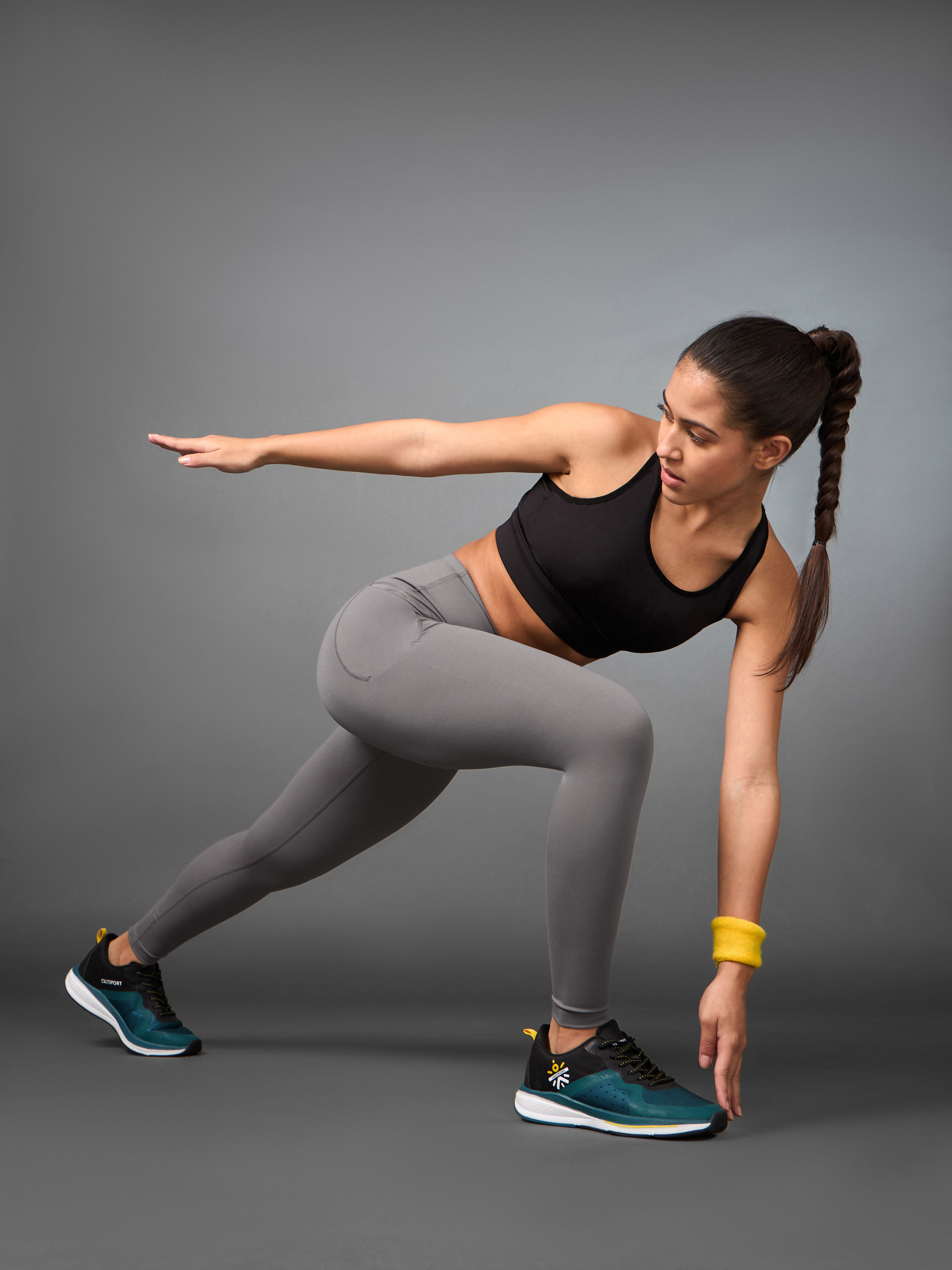 Women's Grey Train All Day COMFlex Tights